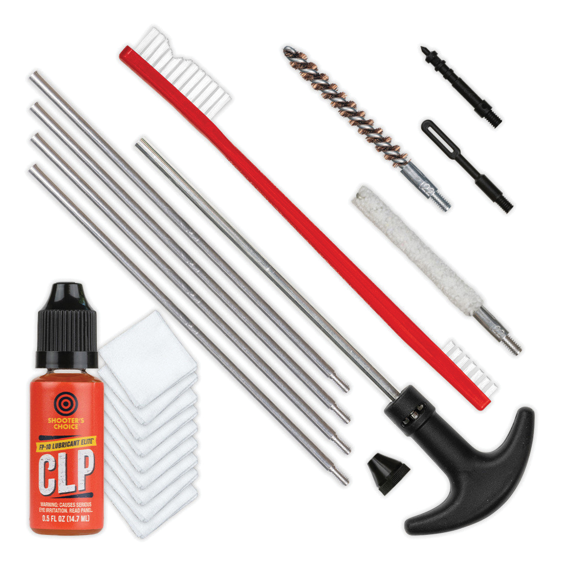 Shooter's Choice .22 Cal/.223 Cal Rifle Cleaning Kit - Shooters Choice