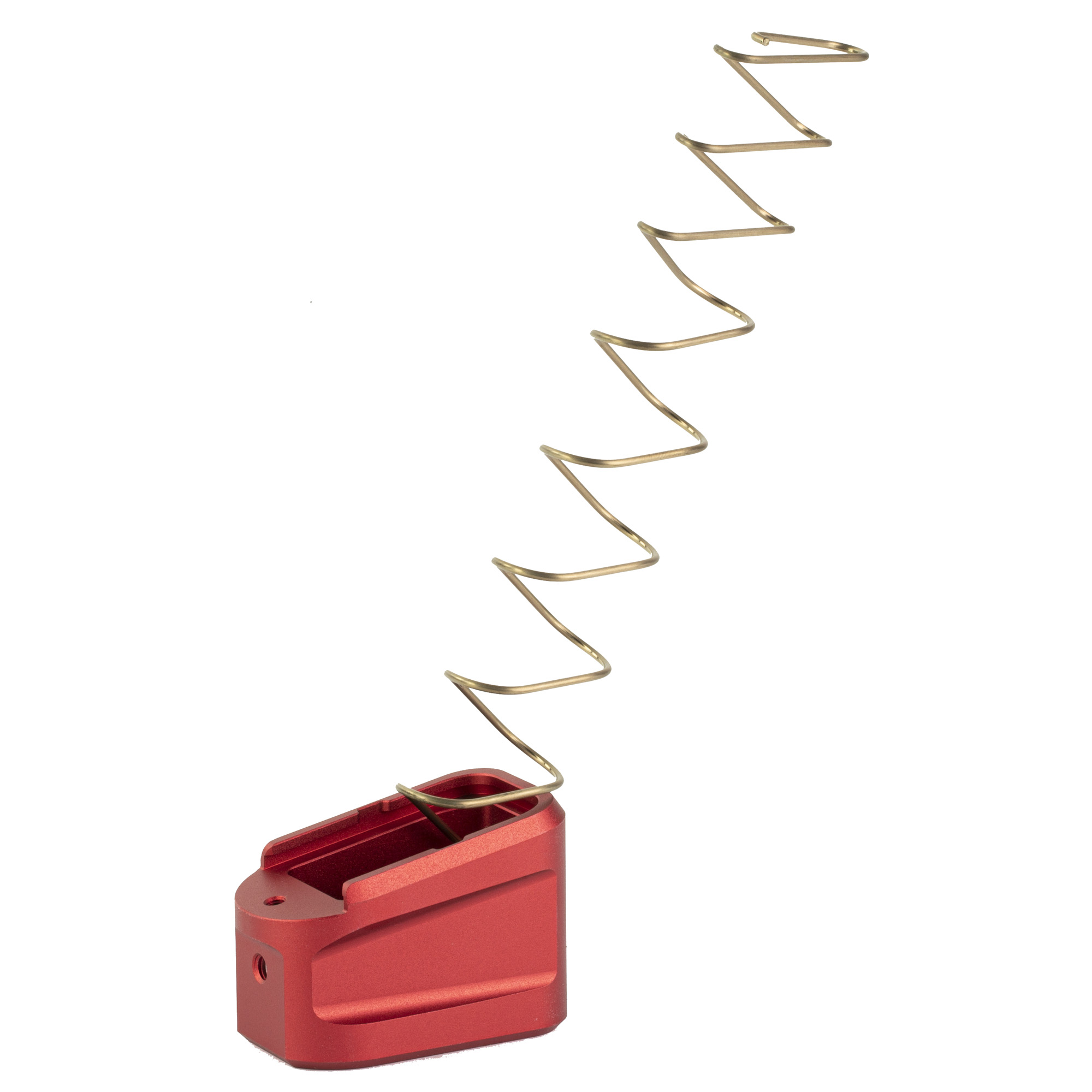 Strike Industries Mag Extension, Extended Aluminum Mag Plate, Red - Strike Industries