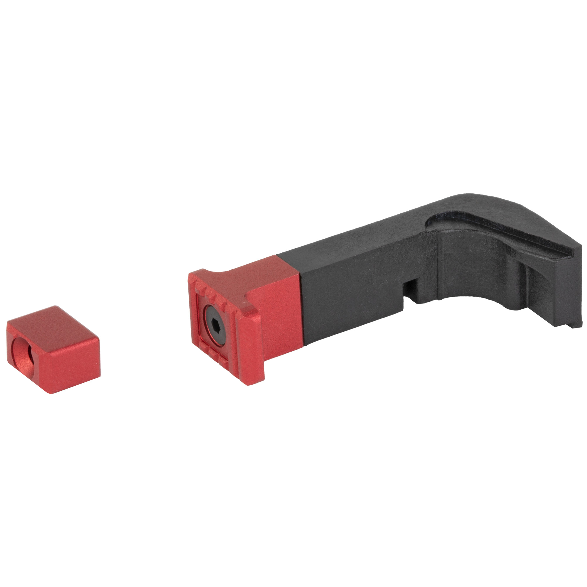 Strike Industries Modular Magazine Release, fits Glock 17/19/22/23/26/27/31/34/35 Gen 1-3, Red - Strike Industries