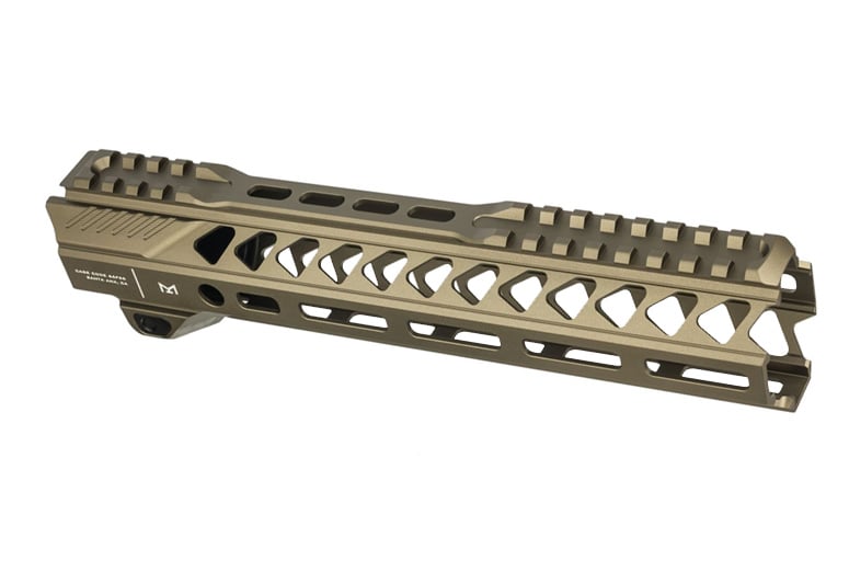 Strike Industries Strike Rail 10" M-LOK Handguard, FDE - SI-StrikeRail-10-FDE - Strike Industries