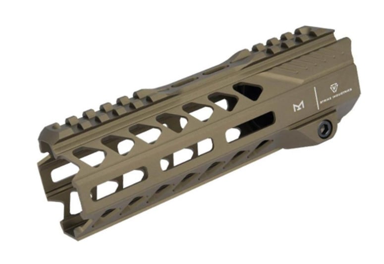 Strike Industries Strike Rail 13.5" M-LOK Handguard, FDE - SI-StrikeRail-135-FDE - Strike Industries