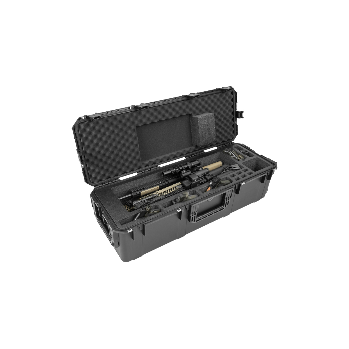 SKB iSeries 4213 45" x 16" x 13" Multi-AR/Pistol Case, Black - Skb