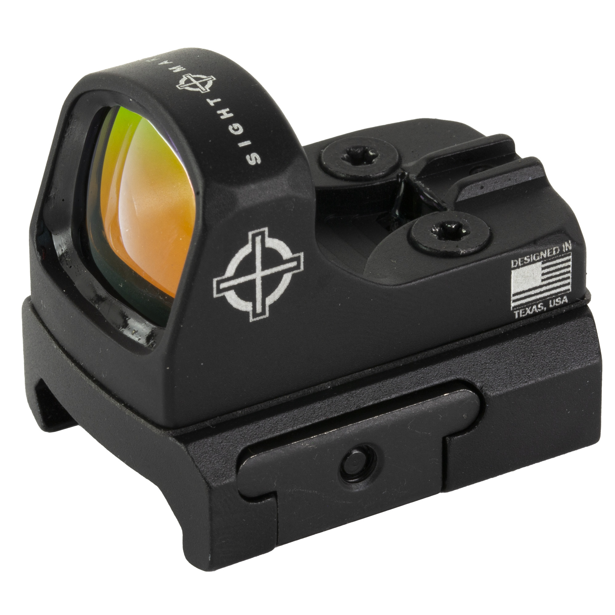 Sightmark Sightmark MiniShot Red Dot, RMS-C Footprint, 3 MOA Dot, Includes 1 CR2032 Battery, Black - Sightmark