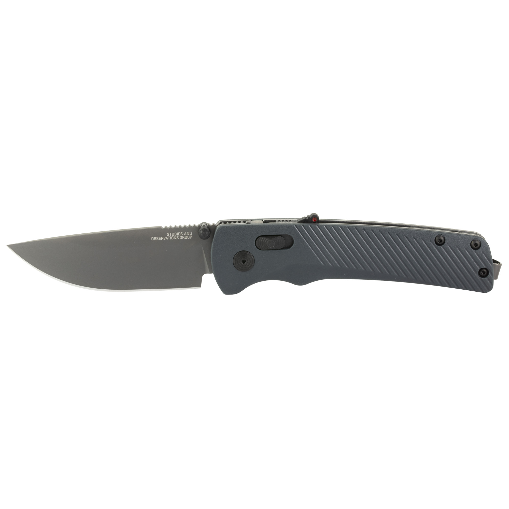 SOG Knives Flash AT 3.45" Straight Back Assisted Folding Knife, Black - SOG11180541 - Sog Knives
