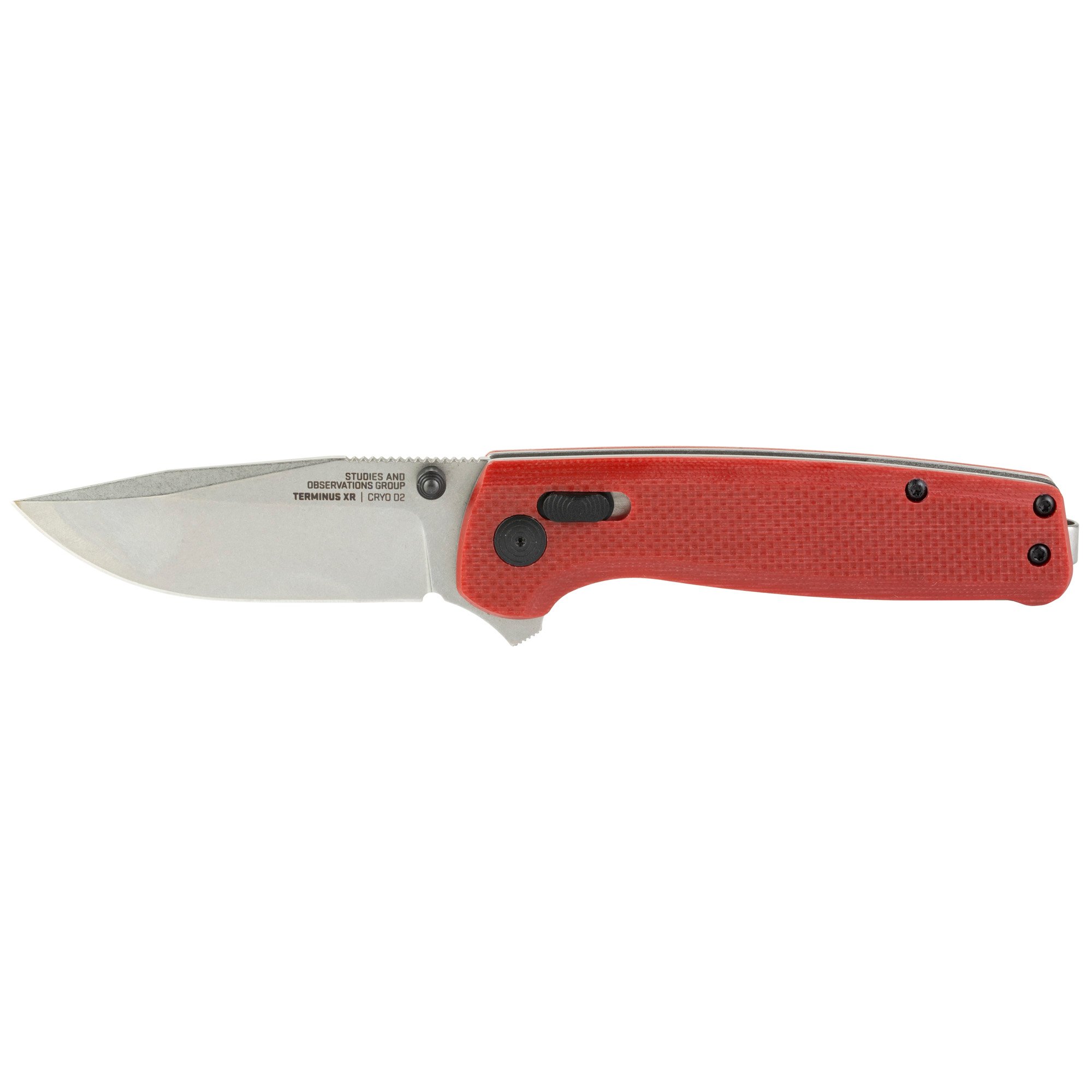 SOG Knives Terminus XR 2.95" Clip Point Folding Knife, Silver - SOGTM1023CP - Sog Knives