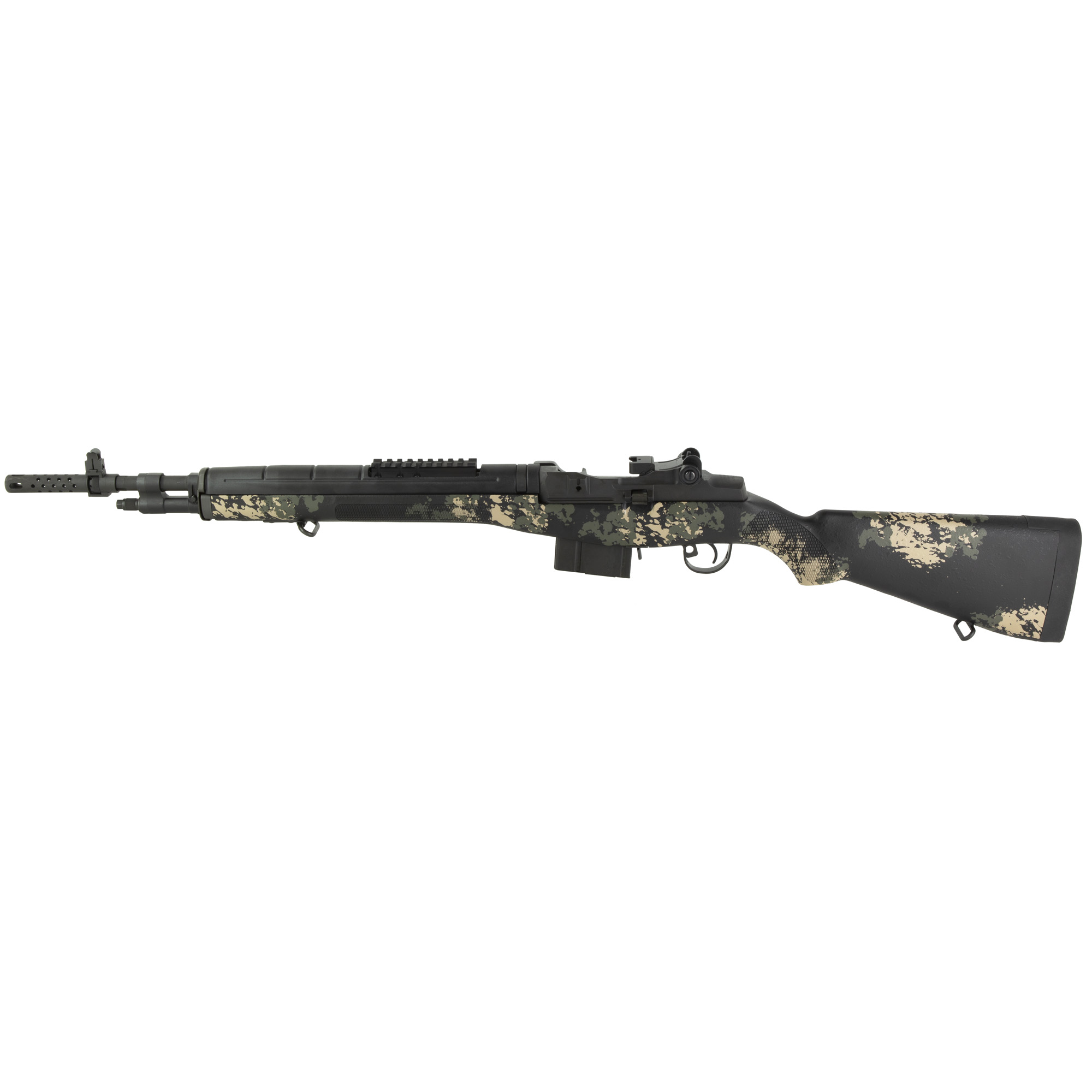 Springfield M1A .308 Win Semi-Auto Tactical Rifle, 18" Barrel, Black - AA9117 - Springfield Armory