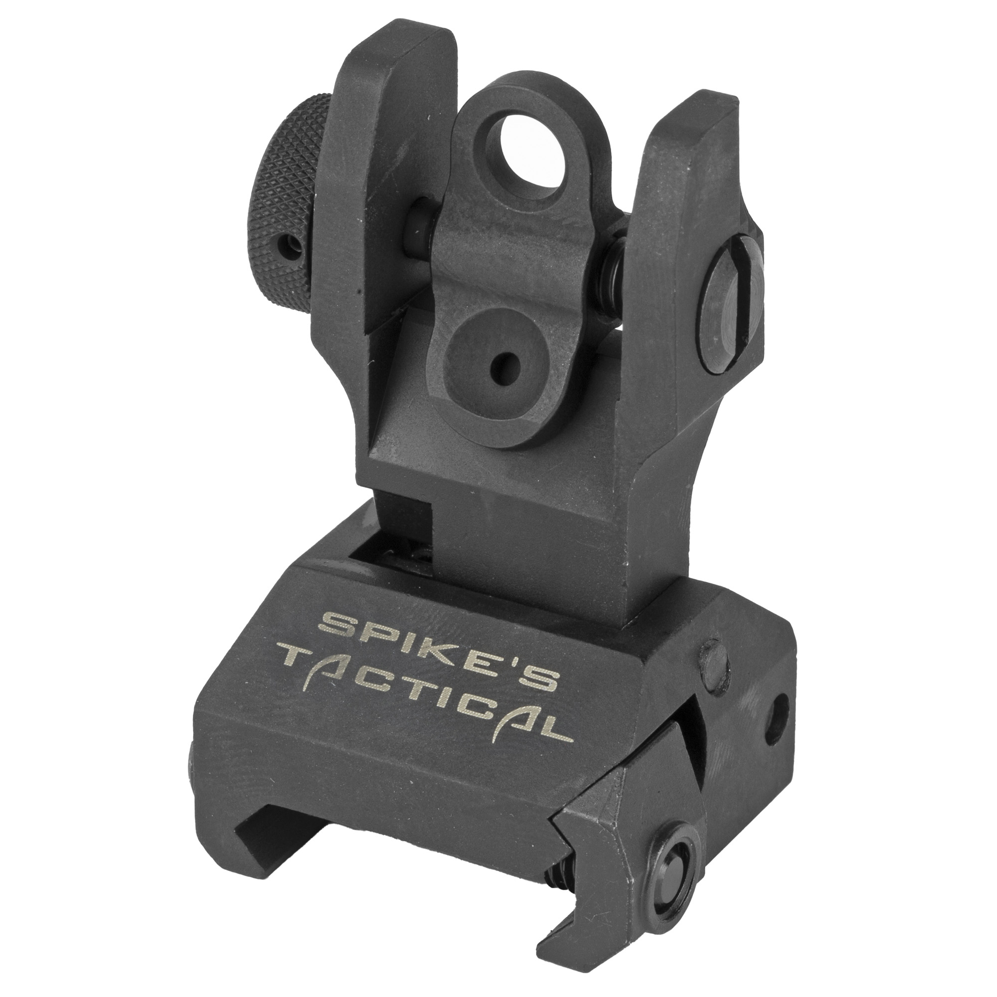 Spike's Tactical Rear Folding Sight, Black - SAS85R1 - Spikes Tactical