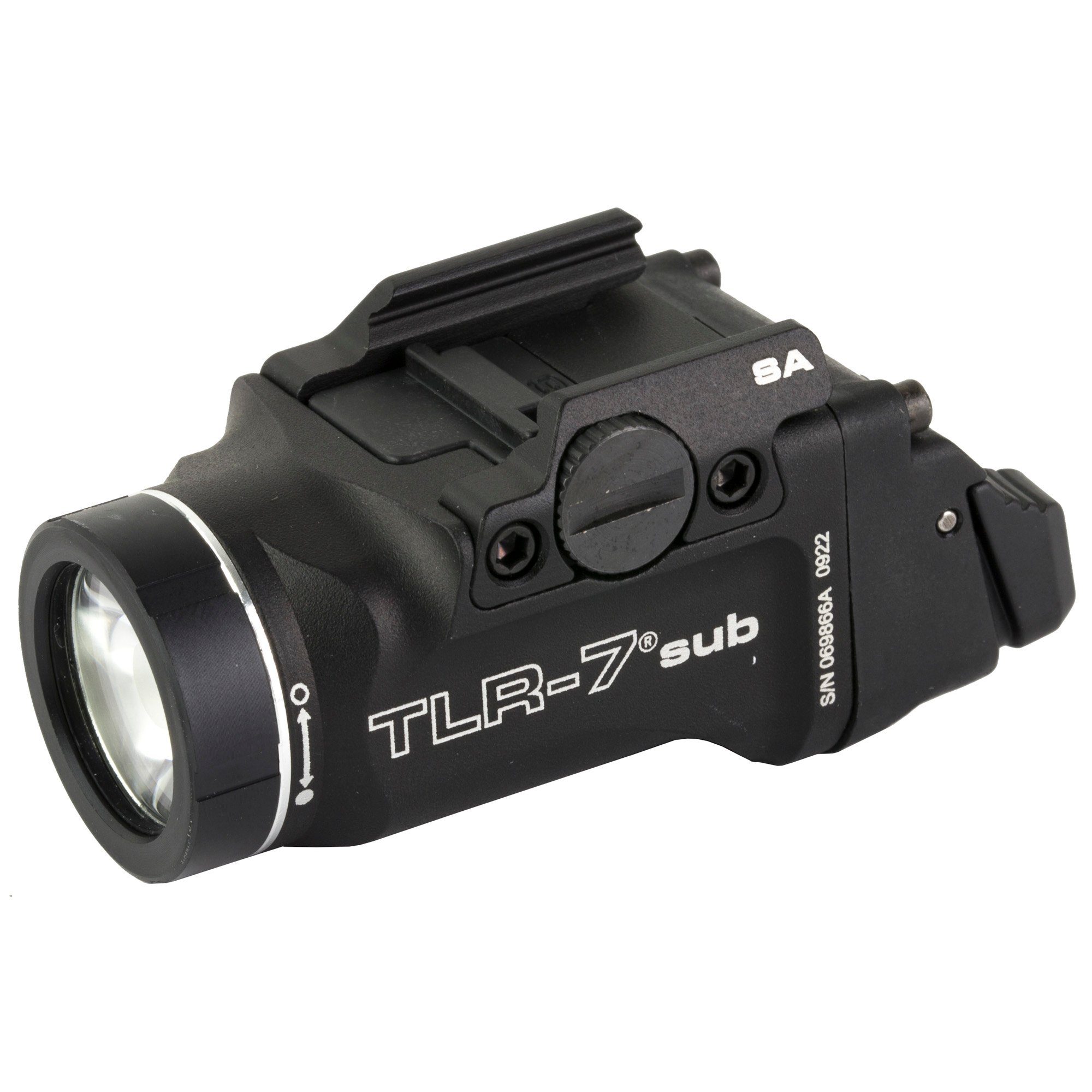 Streamlight TLR-7 Sub Weaponlight Fits Springfield Hellcat 500 Lumens Black 69404 - Streamlight