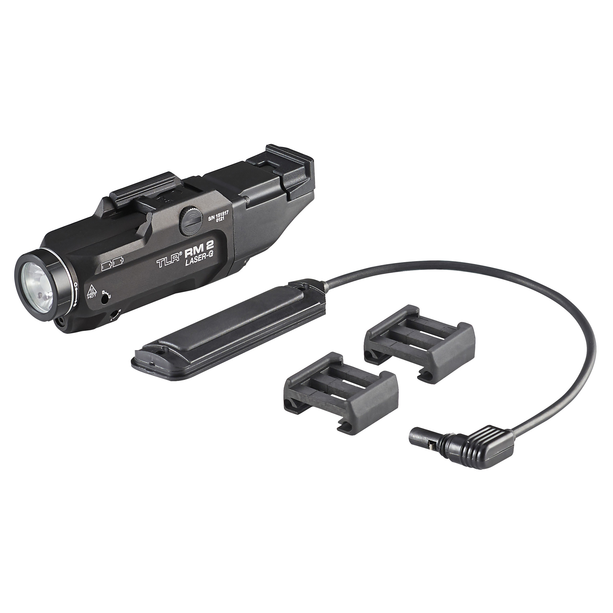 Streamlight TLR RM 2 Laser G Weaponlight 1000 Lumens Remote Switch Black 69453 - Streamlight