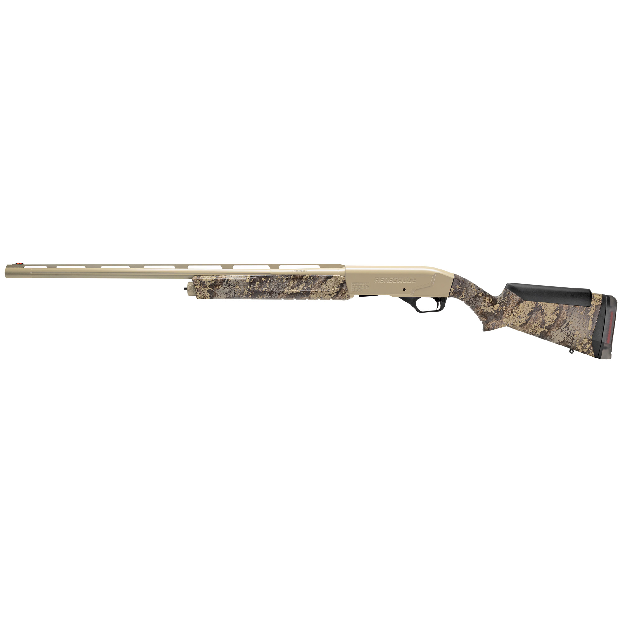 Savage Renegauge 12 Gauge Semi-Auto Shotgun, 28" Barrel, Tan, Camo - 57776 - Savage Arms