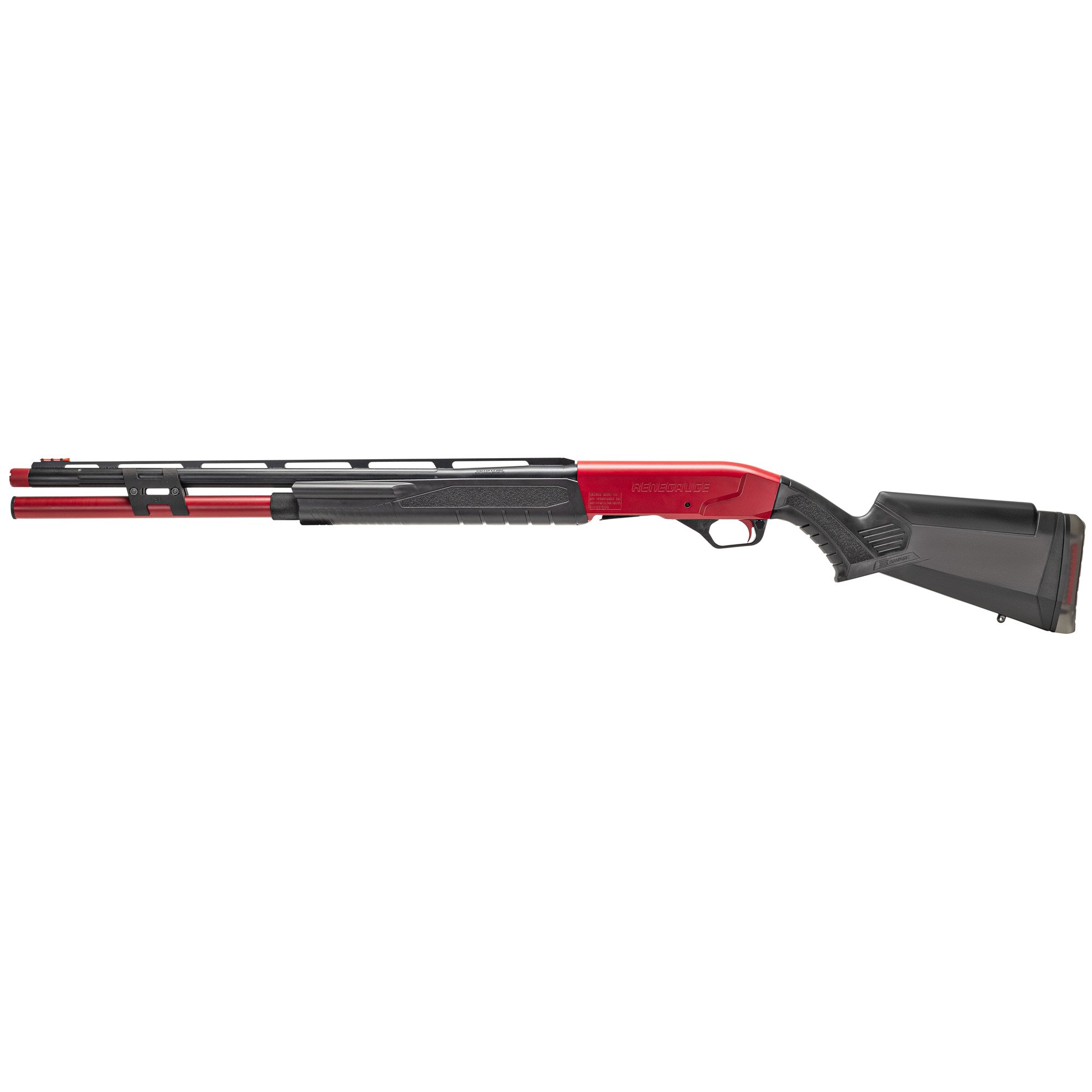 Savage Renegauge 12 Gauge Semi-Auto Shotgun, 24" Barrel, Black, Red - 57786 - Savage Arms