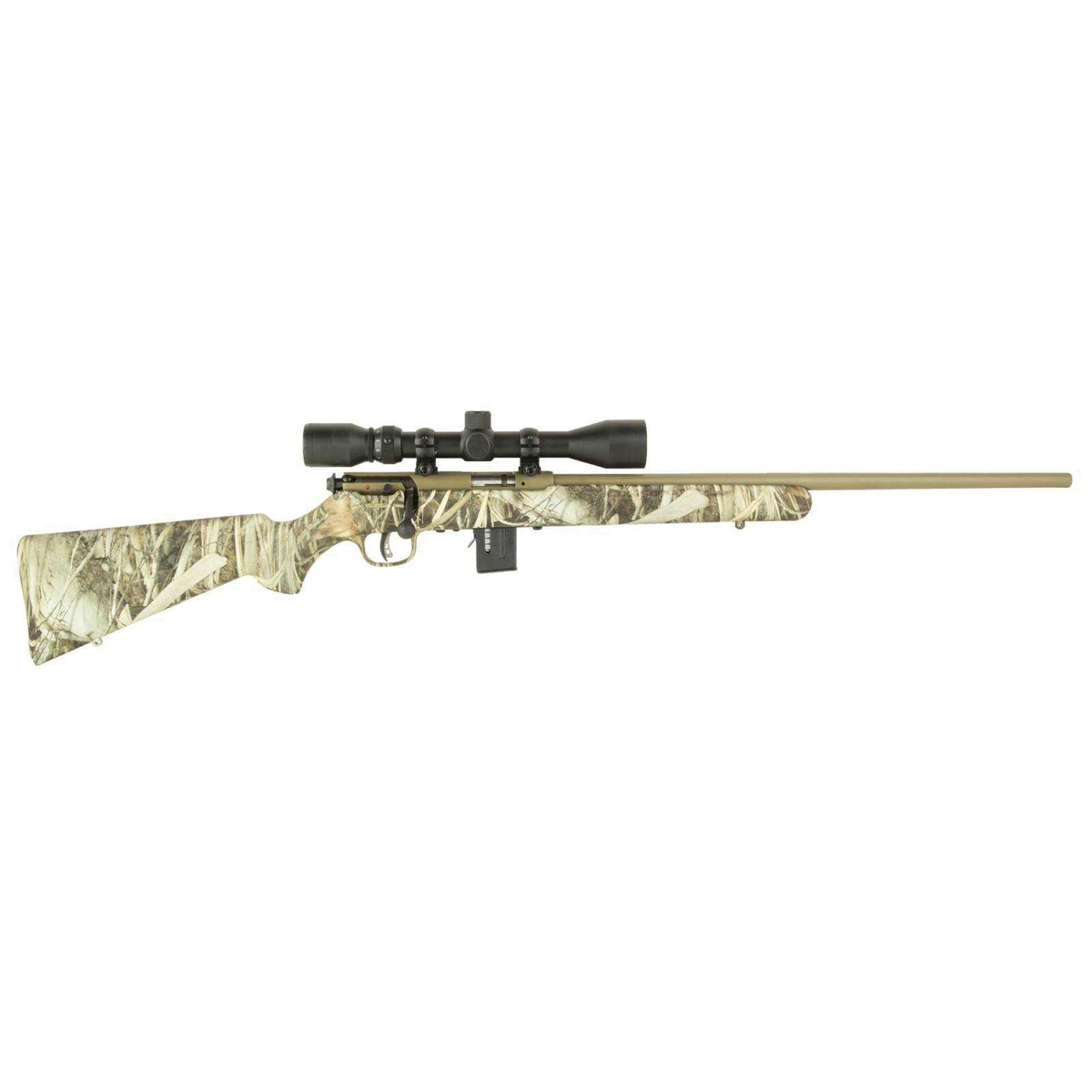 Savage Arms 93 XP .22 WMR 21" Bolt Action, Brush Camouflage - Savage Arms