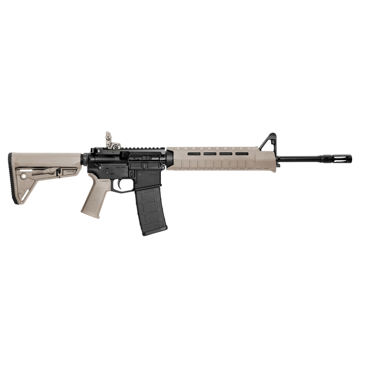 Smith & Wesson M&P15 MOE SL Mid Magpul Spec .223 Remington/5.56x45mm 16", Black - Smith & Wesson