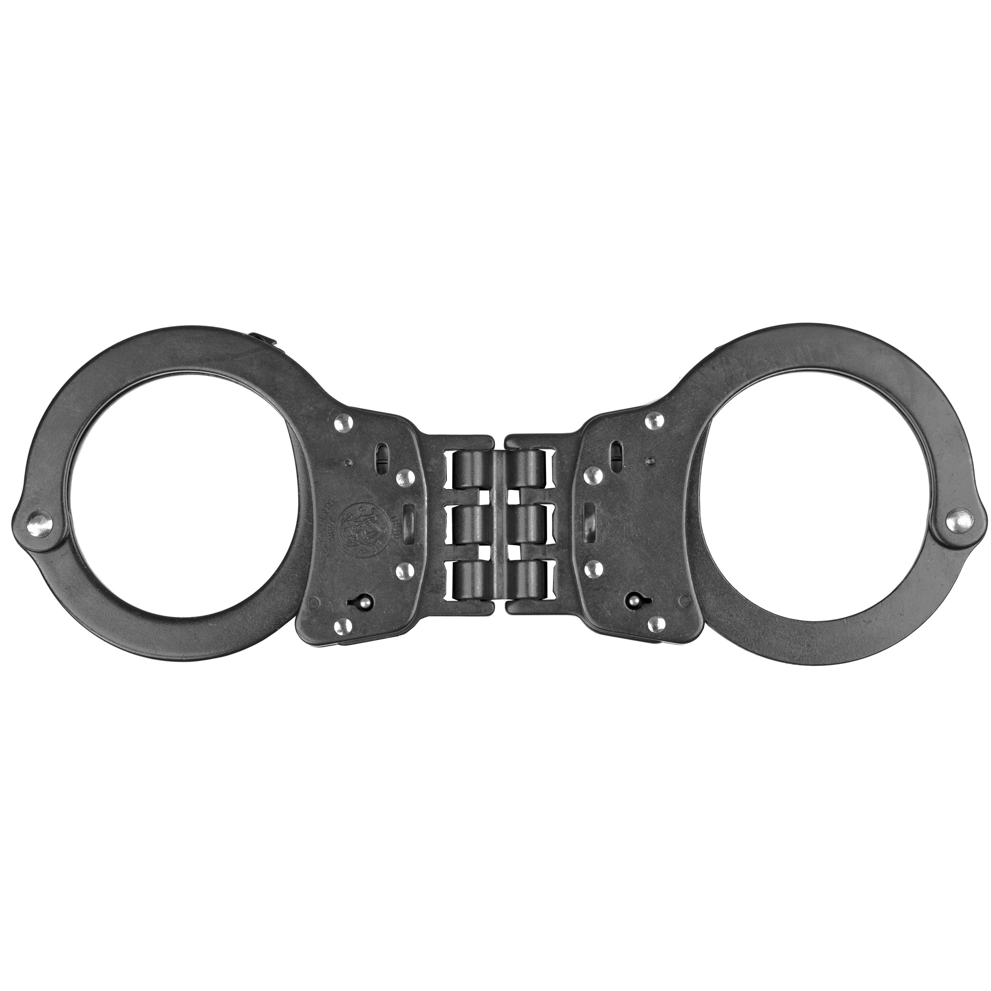 Smith & Wesson M300 Handcuff, Blue, Hinged - 350095 - Smith & Wesson