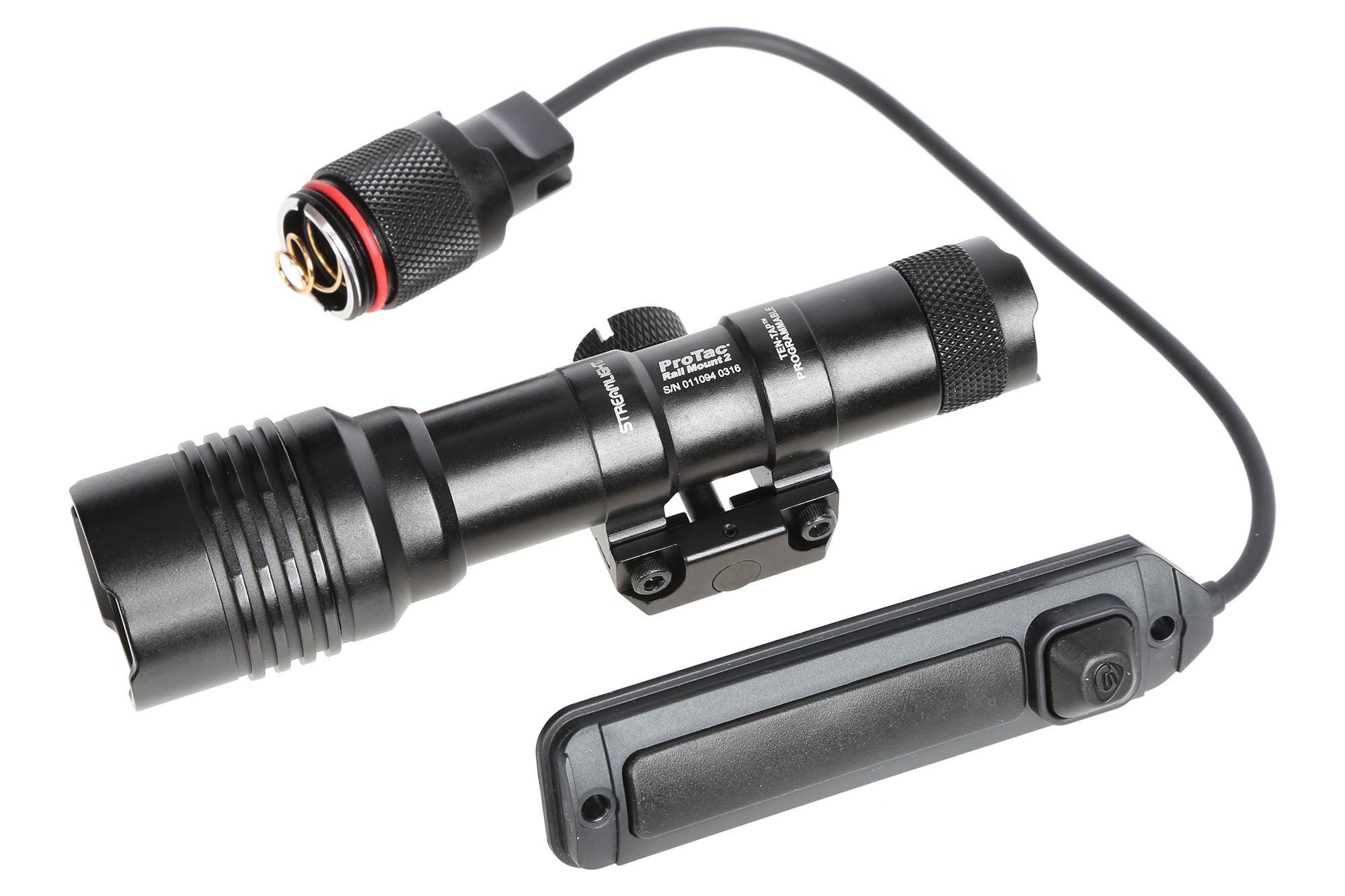 Streamlight ProTac Rail Mount 2 Fixed Long Gun Light with 625 Lumens - 88059 - Streamlight