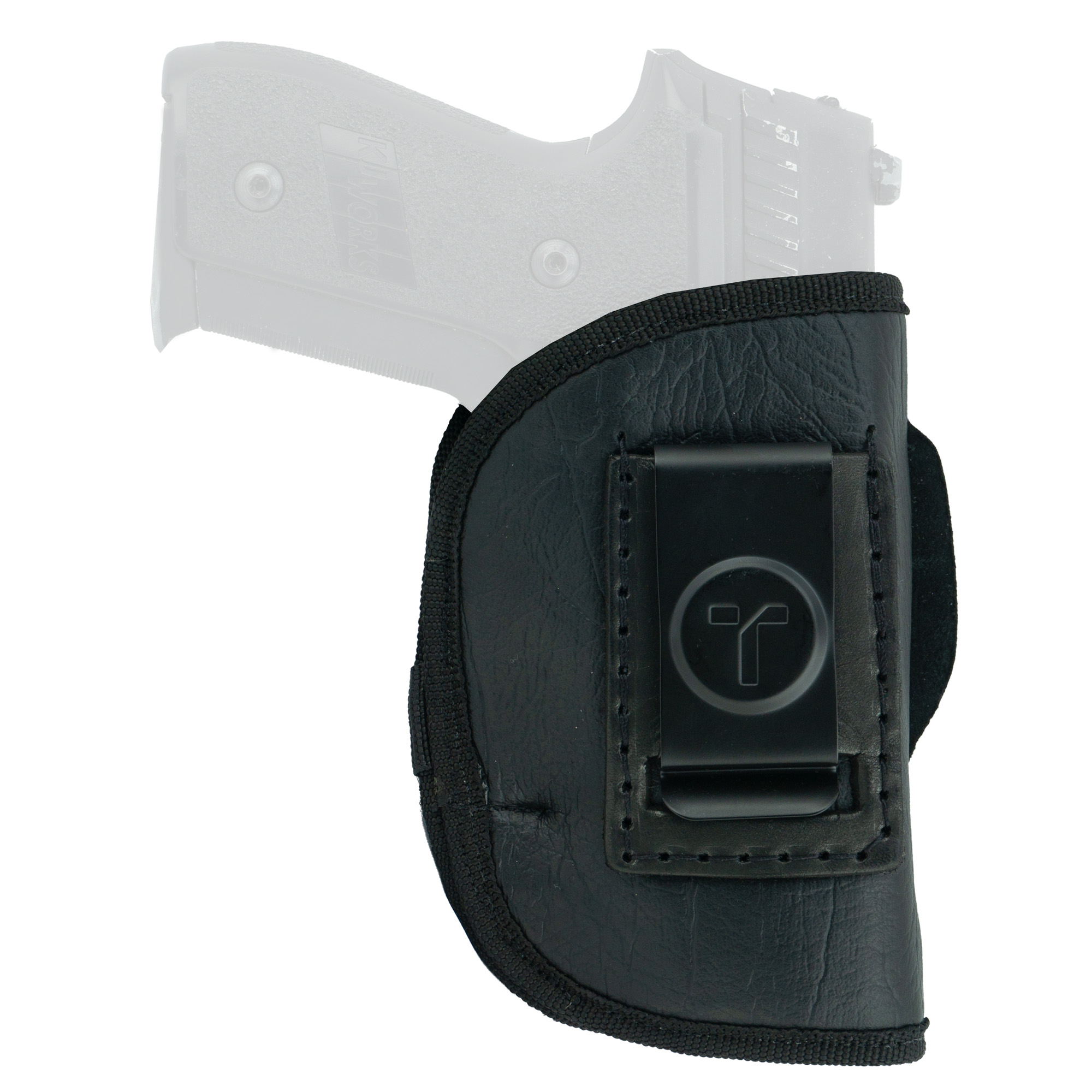 Tagua The Weightless 4 in 1 Right Hand Belt Holster for Double Stacked Pistols, Black - TWHSH4520 - Tagua