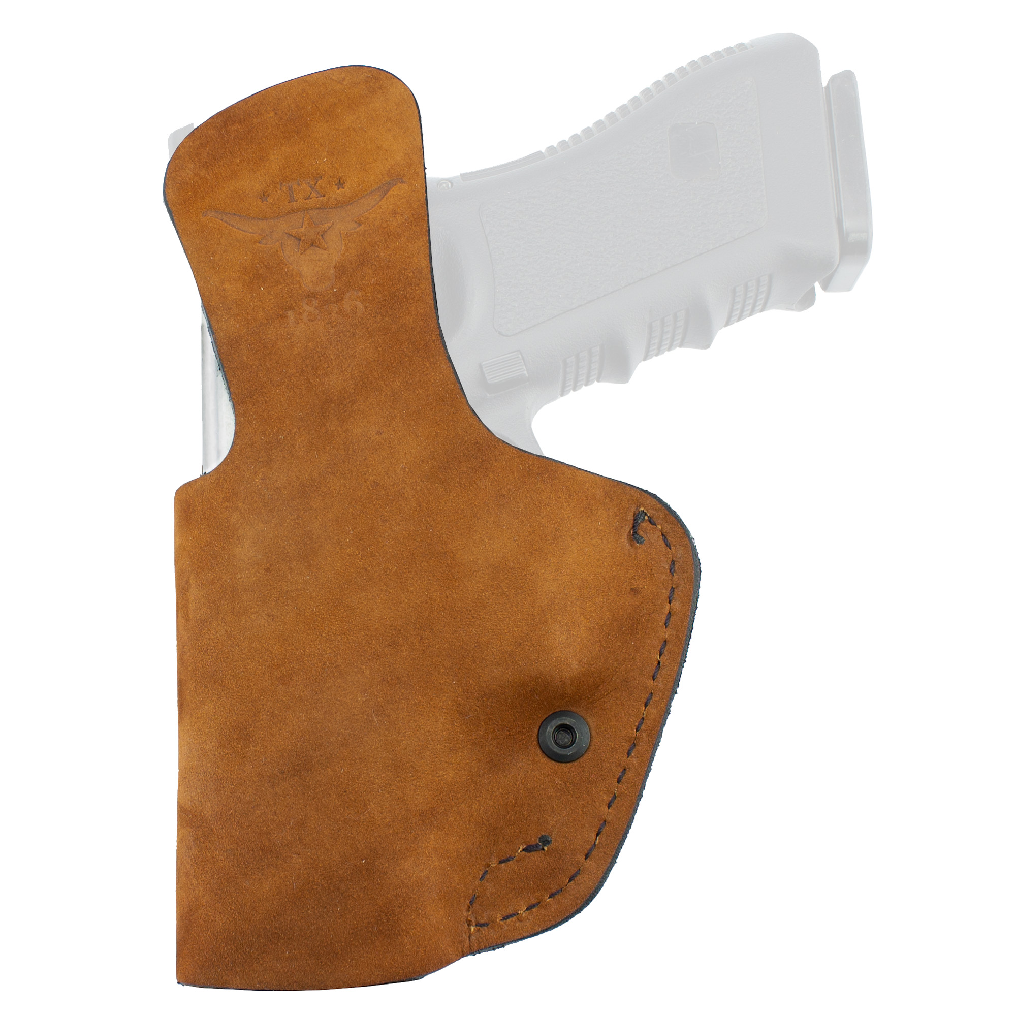 Tagua The Loyal Right Hand IWB Holster for Single Stack Pistols, Brown - TXLOYAL1010LB - Tagua