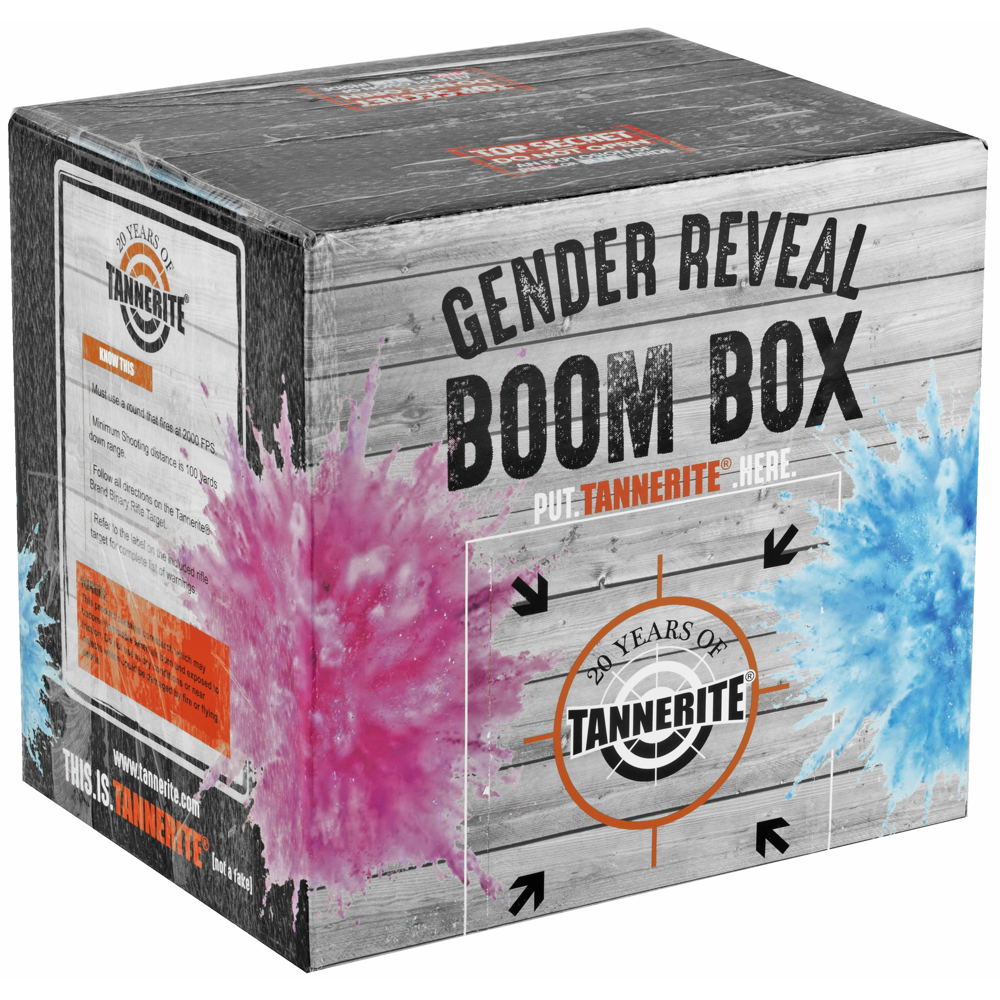 Tannerite Gender Reveal Kit Target - GRK Blue - Tannerite