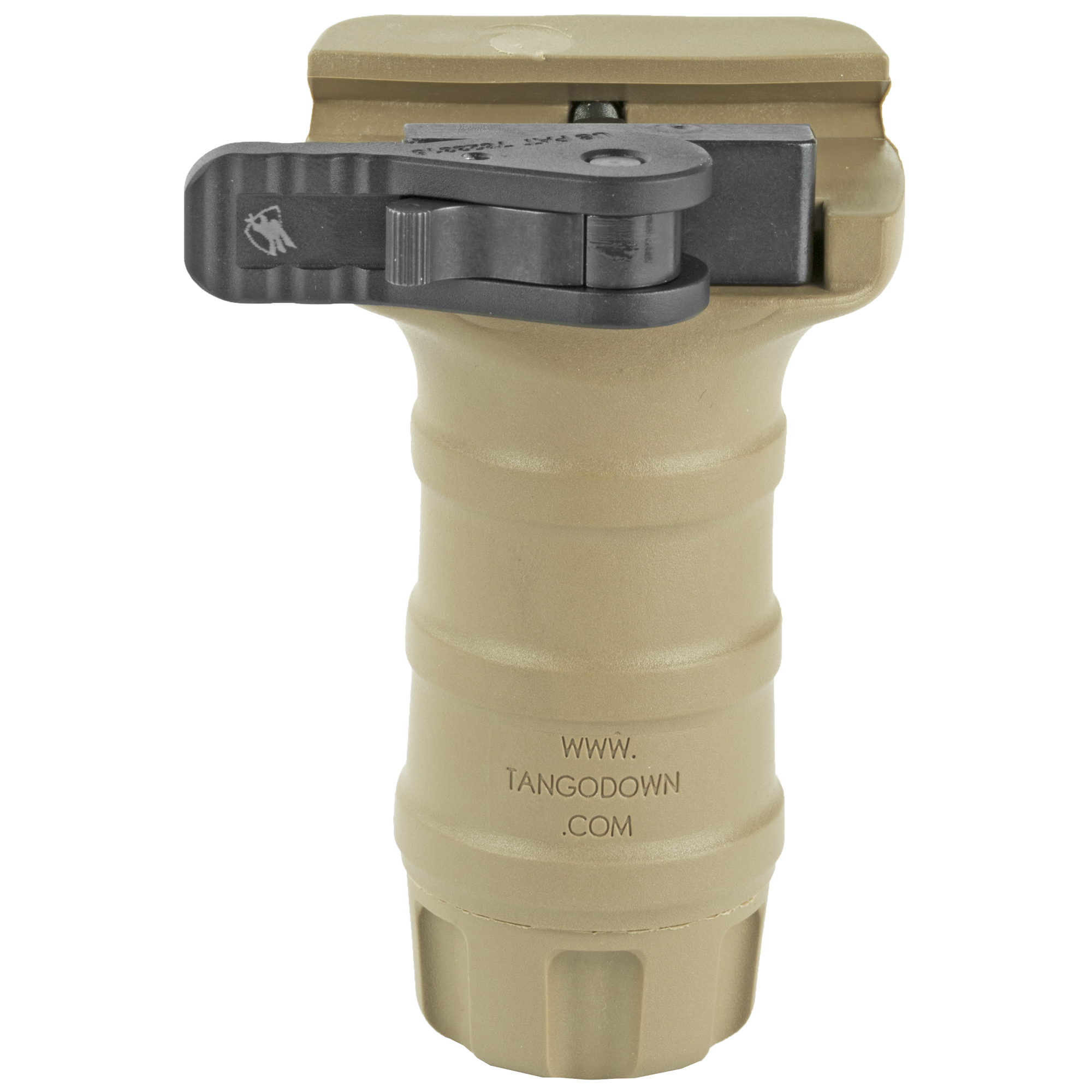 TangoDown Vertical Grip, Stubby, Fits Picatinny, Quick Detach Auto Lock, Flat Dark Earth - Tango Down
