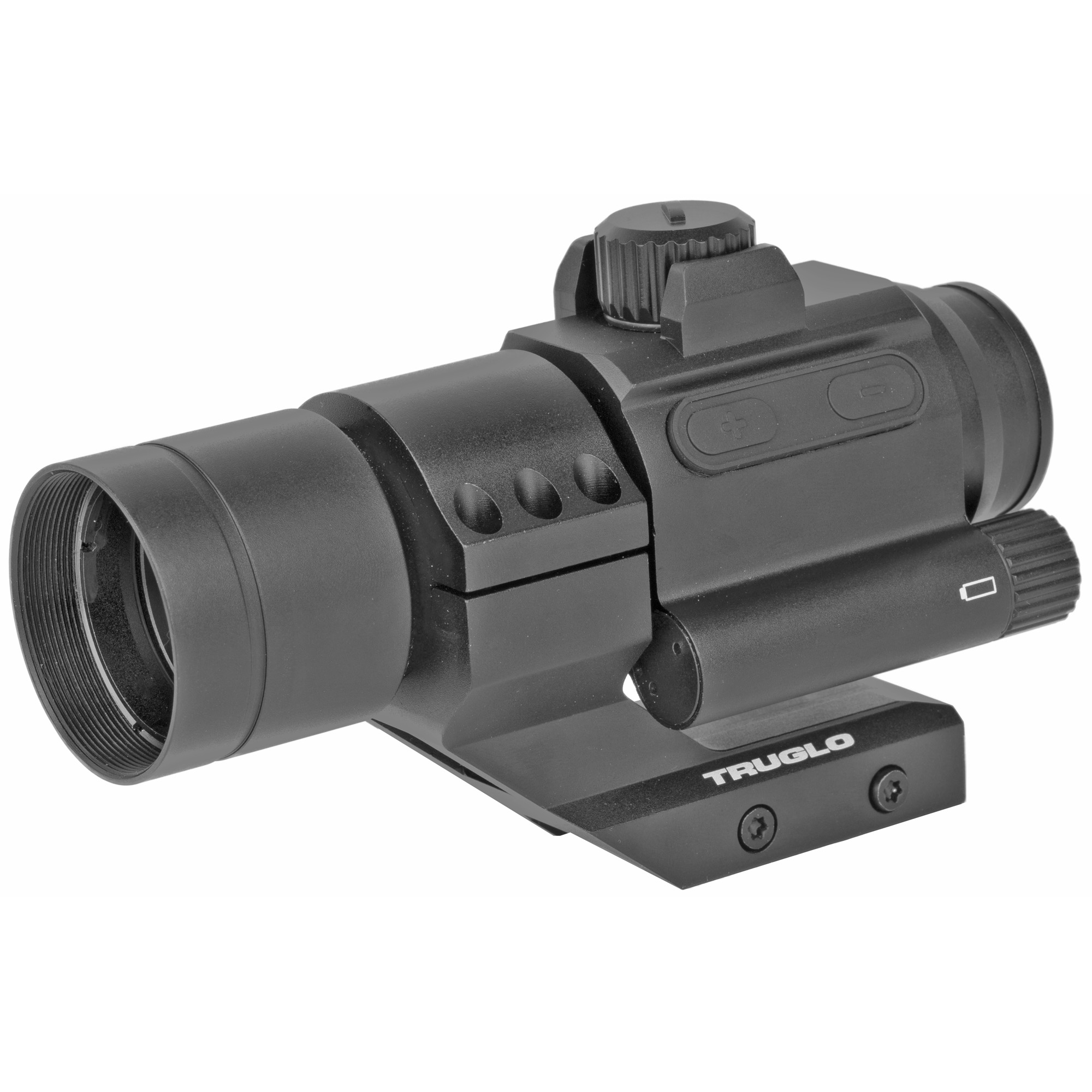 Truglo IGNITE, Red Dot, 1X30mm, 2 MOA Green Dot, Black, Includes Cantilever Mount and Lens Cover - Truglo