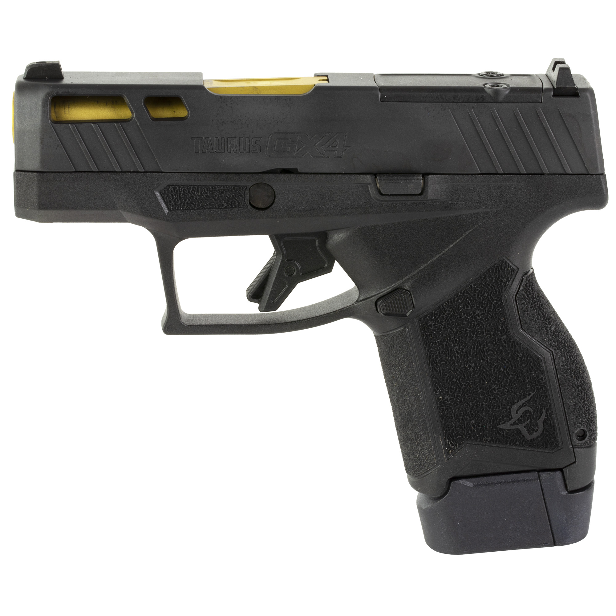 Taurus GX4 9mm Pistol, 3" Barrel, Adjustable Sights, Black - 1GX4MP931TL1 - Taurus