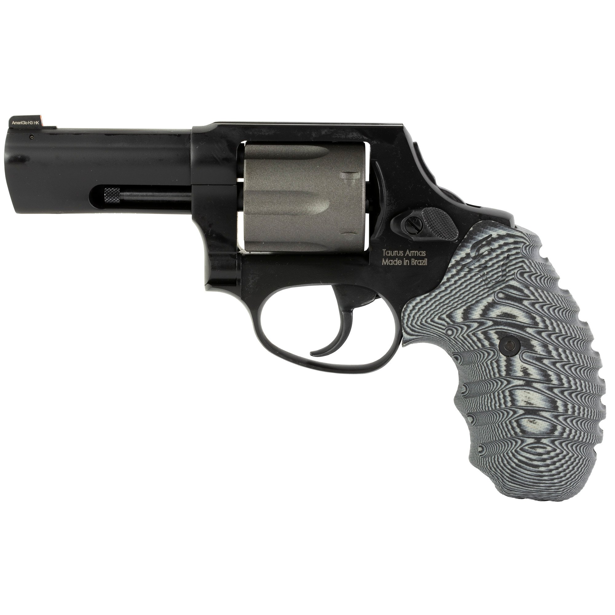 Taurus 856 .38 Special Revolver, 3" Barrel, NS Front Only Sights, Black - 28563KCCHNSVZ - Taurus