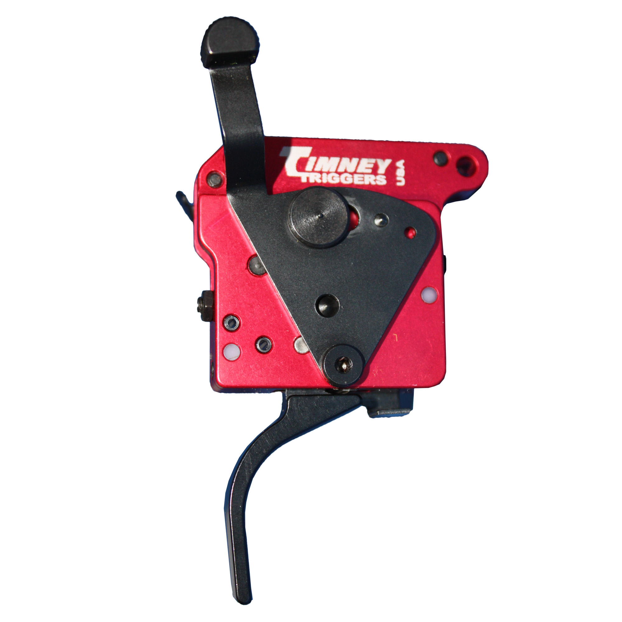 Timney Triggers Remington 700 2 Stage Right Hand Trigger, Straight, Black Finish - Timney Triggers