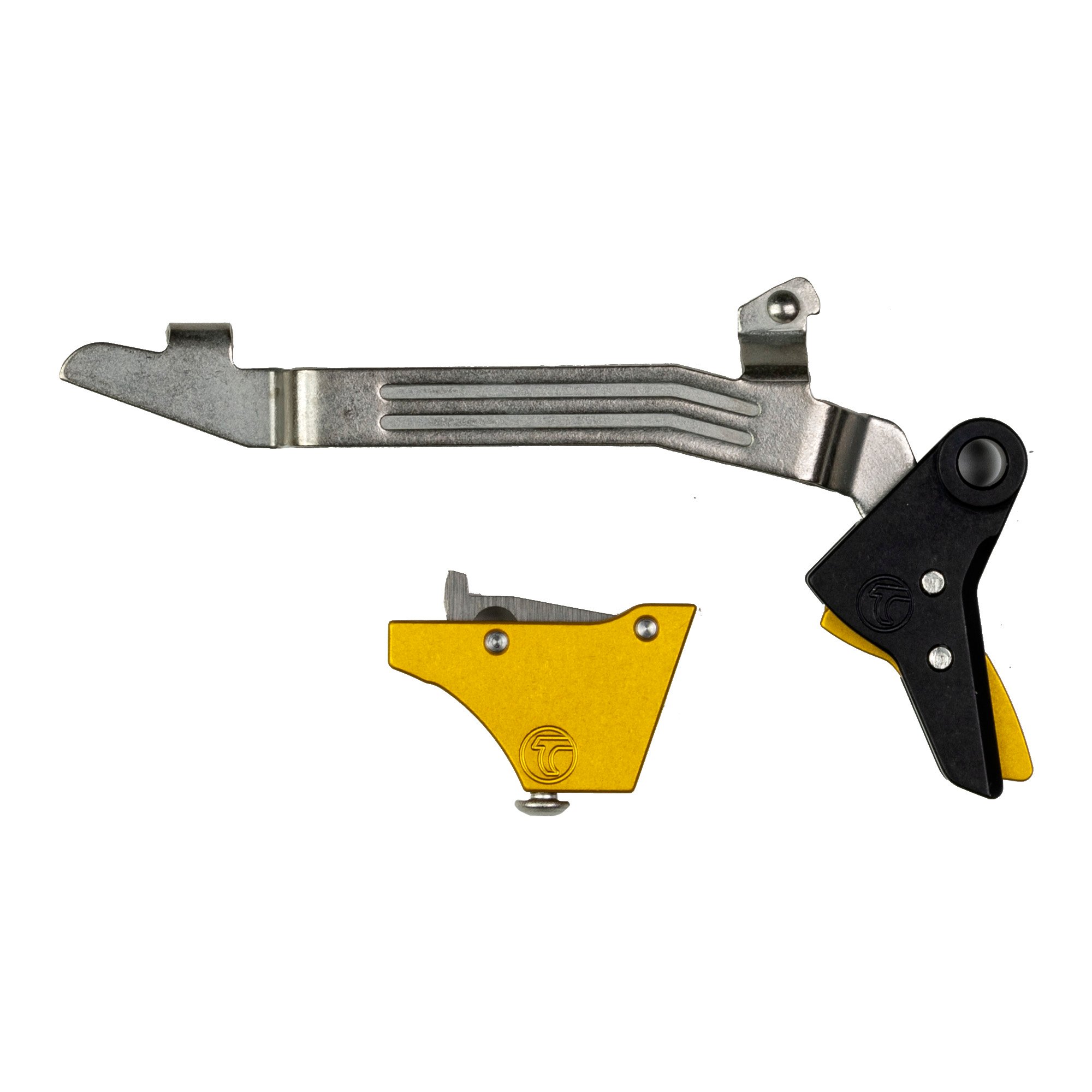 Timney Alpha Competition Trigger for Glock Models, Gold - ALPHA GLOCK 34 GOLD - Timney Triggers