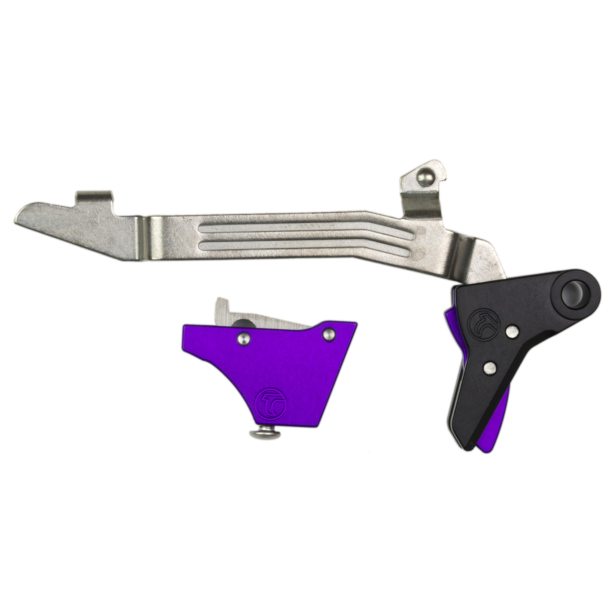 Timney Alpha Competition Trigger for Glock Models, Purple - ALPHA GLOCK 34 PURPLE - Timney Triggers