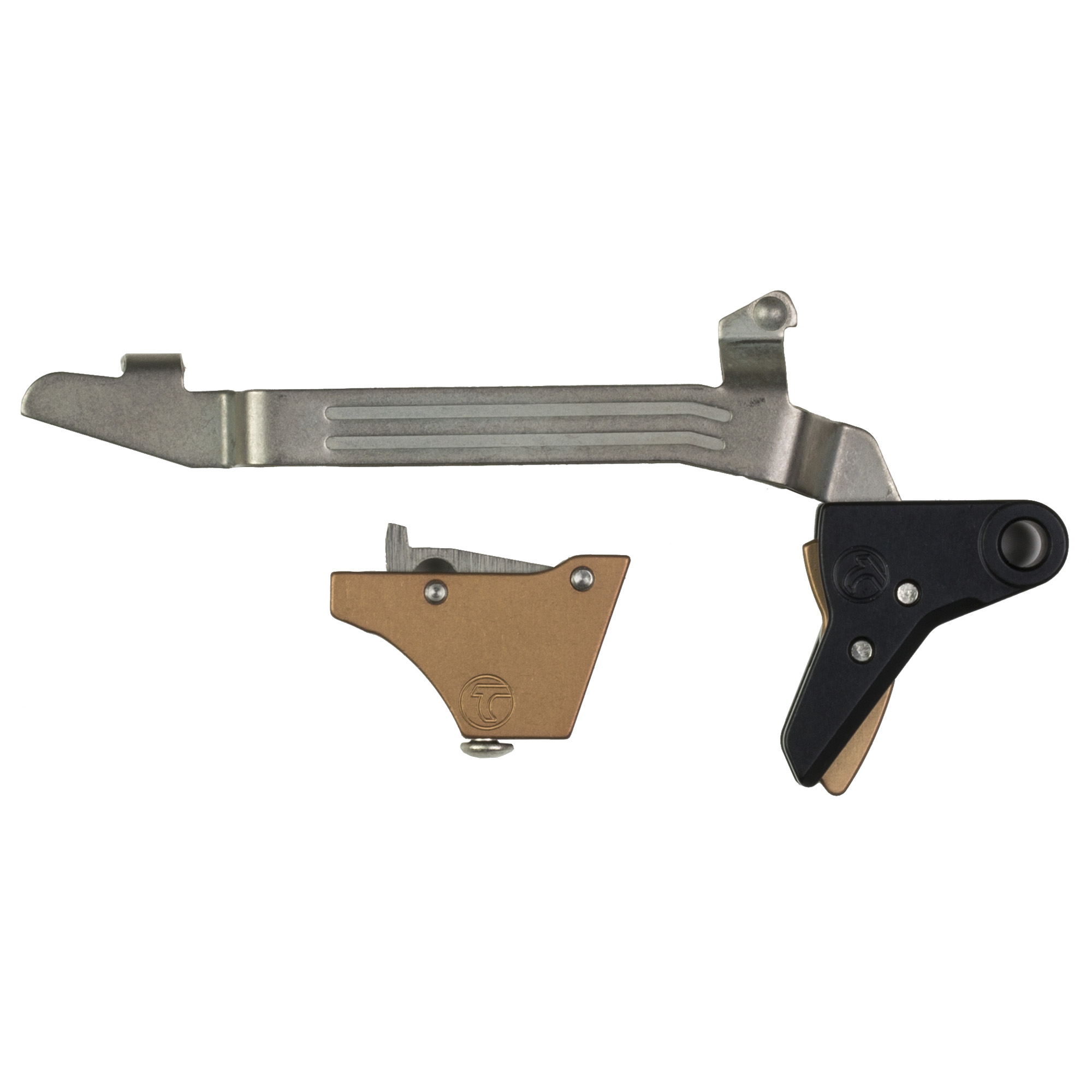 Timney Alpha Competition Trigger for Glock Models, Bronze - ALPHA GLOCK 34LARGEBRONZE - Timney Triggers