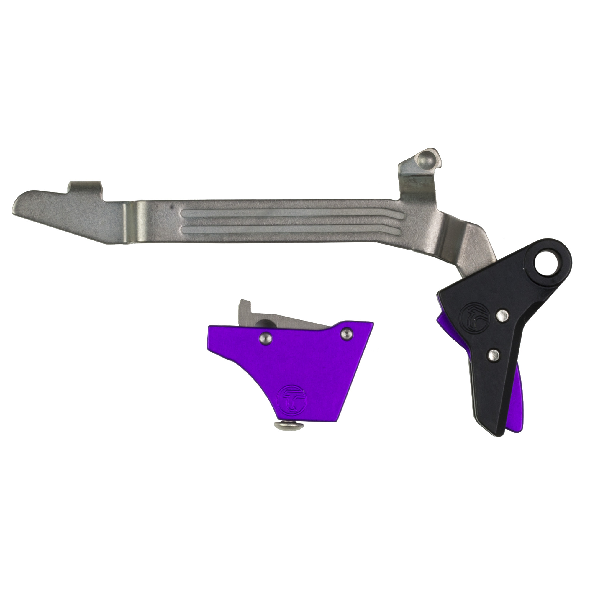 Timney Alpha Competition Trigger for Glock Models, Purple - ALPHA GLOCK 34LARGEPURPLE - Timney Triggers