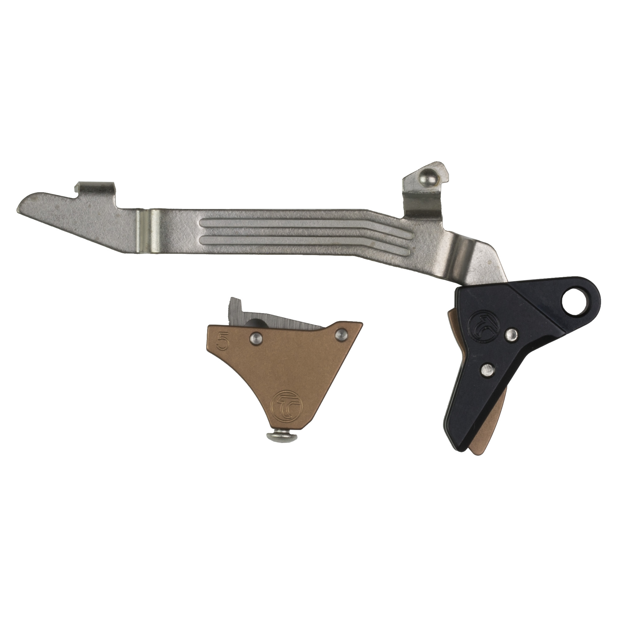 Timney Alpha Competition Trigger for Glock Models, Bronze - ALPHA GLOCK 5 BRONZE - Timney Triggers