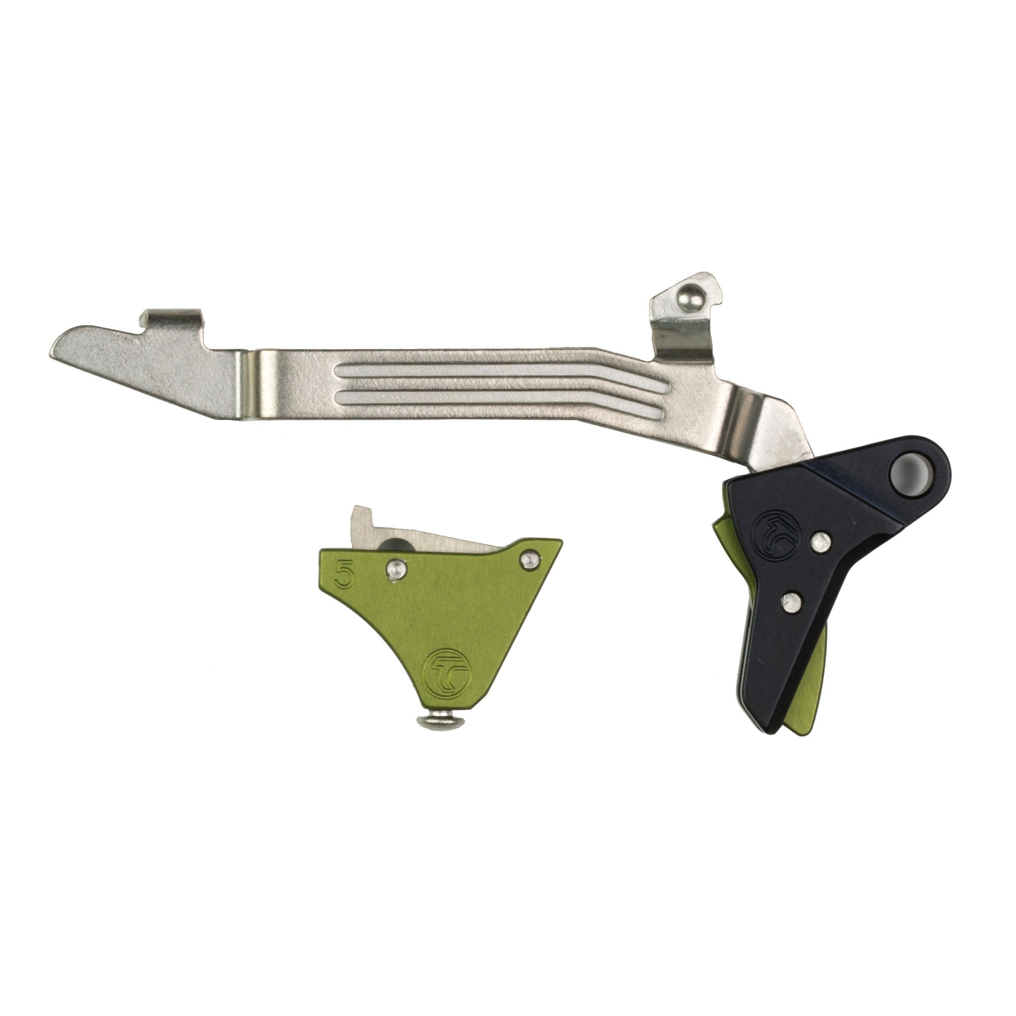 Timney Alpha Competition Trigger for Glock Models, Green - ALPHA GLOCK 5 GREEN - Timney Triggers