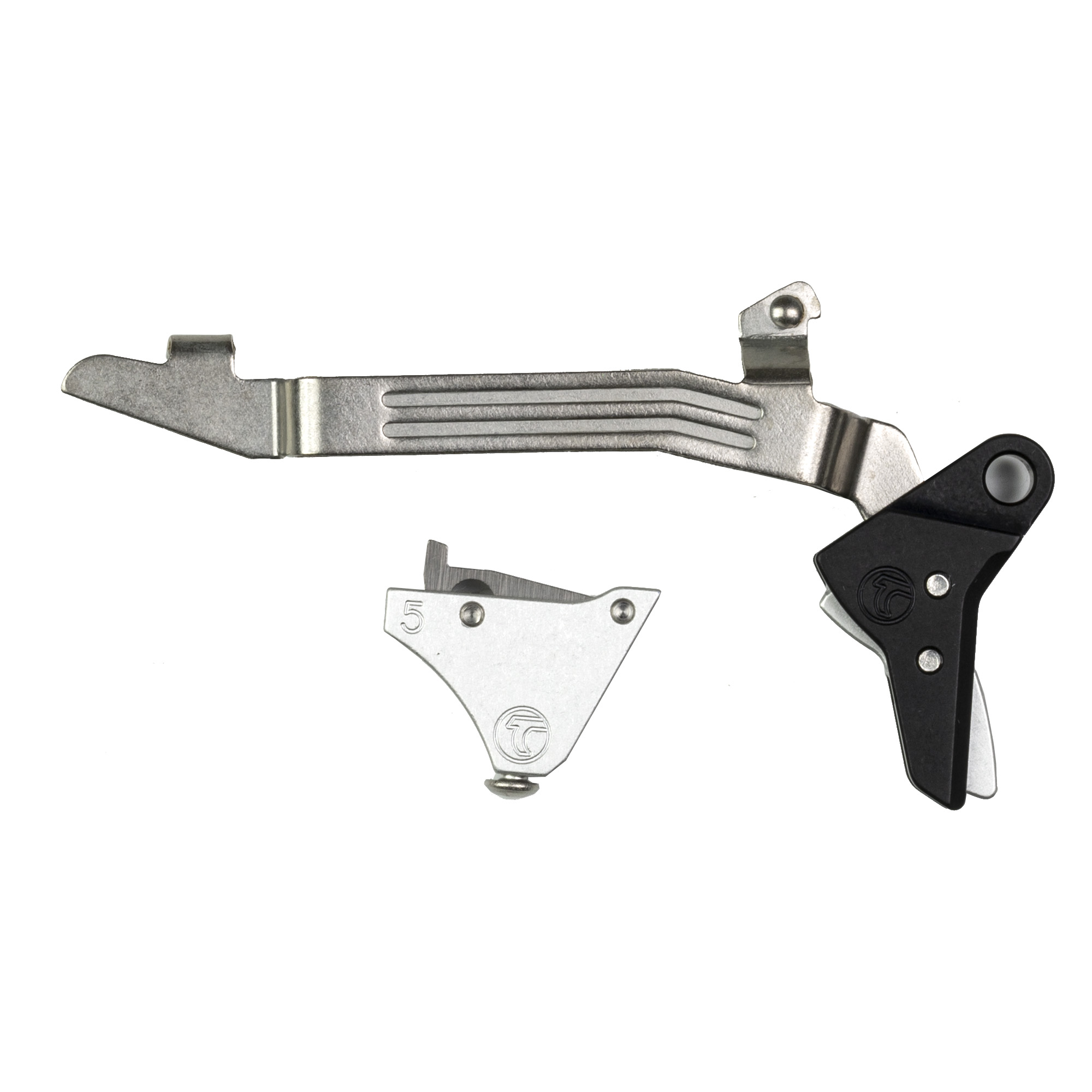 Timney Alpha Competition Trigger for Glock Models, Silver - ALPHA GLOCK 5 SILVER - Timney Triggers