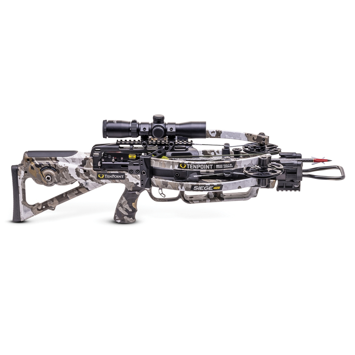 TenPoint Siege 425 26.50" x 12" Crossbow, Vektra Camouflage - Tenpoint Archery