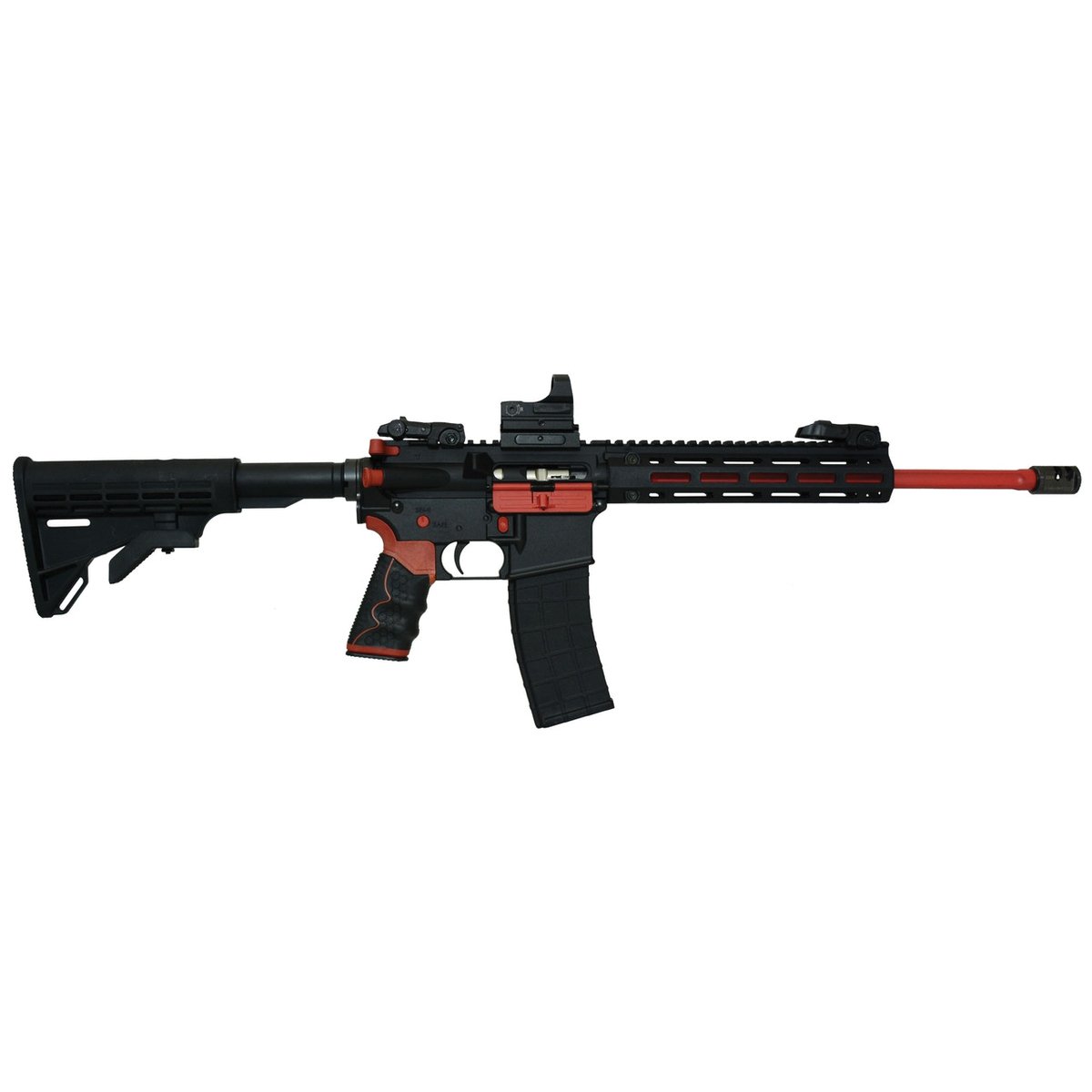 Tippmann Arms M4-22 Redline with Hawke Reflex Sight .22LR 16", Black