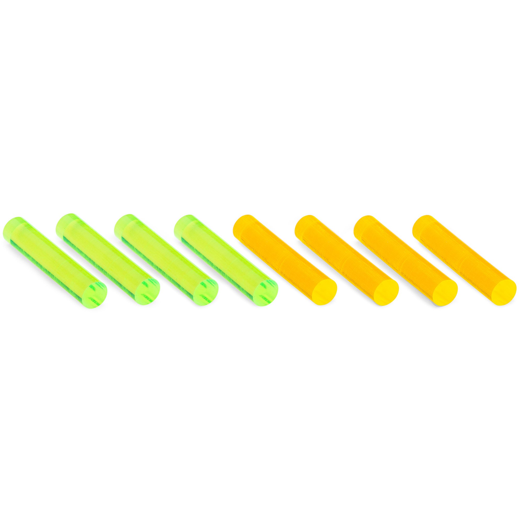 Trijicon DI Night Sight Replacement Fiber Optic Pieces - 3 Green/3 Amber Replacement Pieces