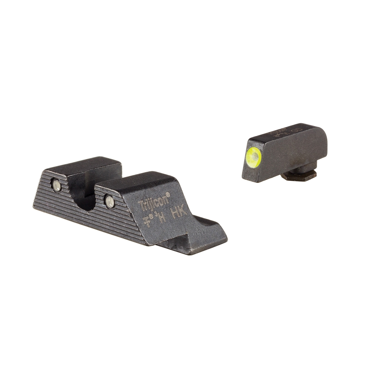Trijicon HD XR Night Sight Front/Rear, Green/Yellow/Green/Black - Trijicon