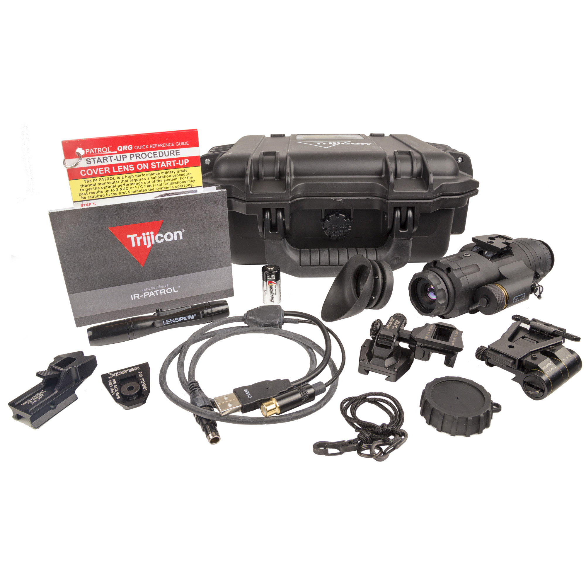 Trijicon 1.5-12x19mm IR Patrol Thermal Optic, 640x480 Pixels - IRMO300TK - Trijicon
