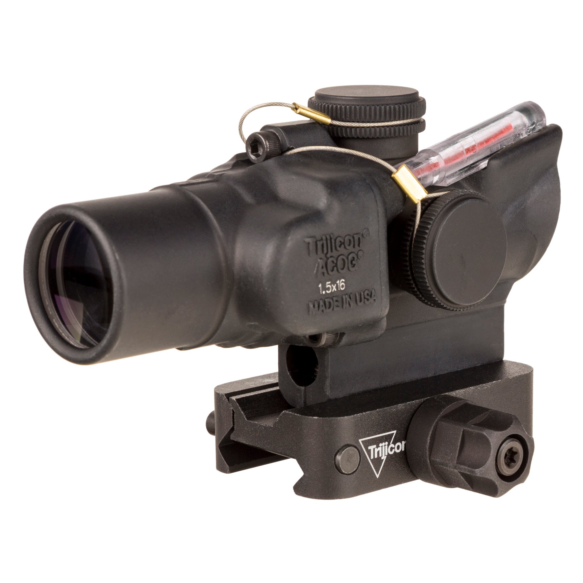 Trijicon ACOG, 1.5X16mm, Dual Illuminated RTR .223 Reticle, Includes Q-LOC Mount, Black - Trijicon