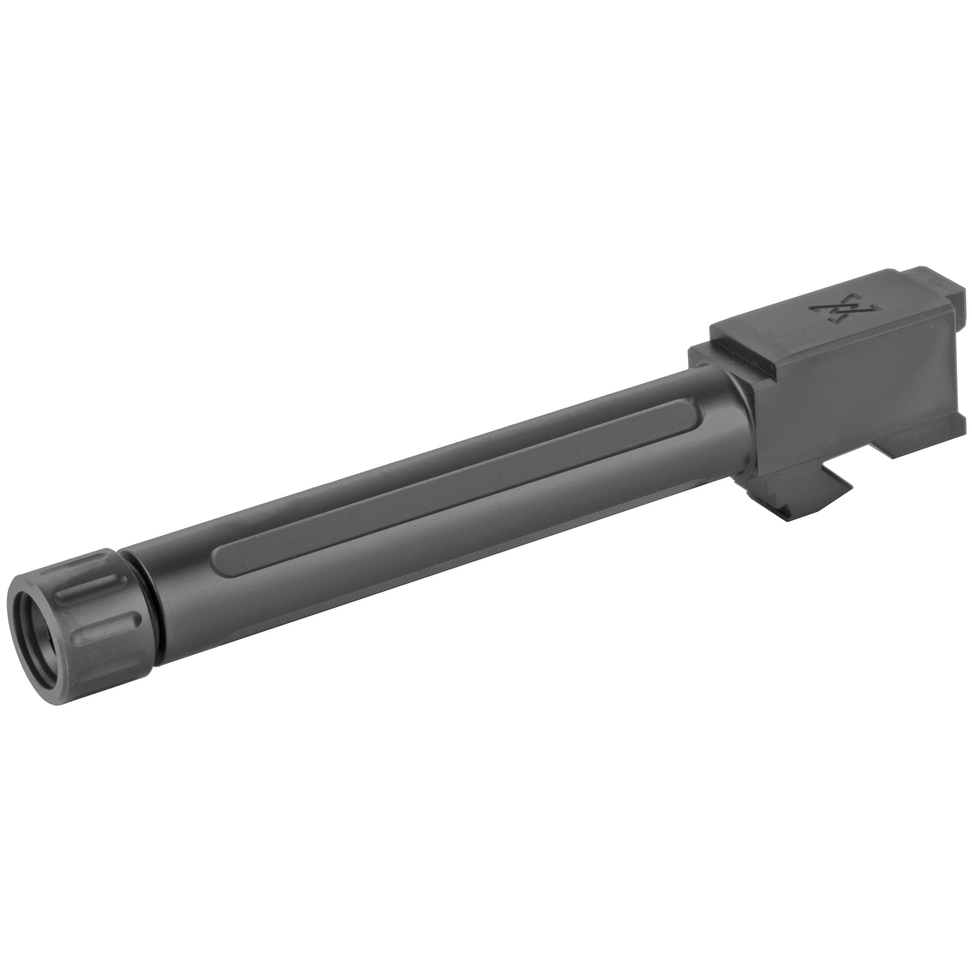 True Precision Barrel, 9mm, Black, Thread Protector, Threaded, Fits Glock 17, DLC - True Precision