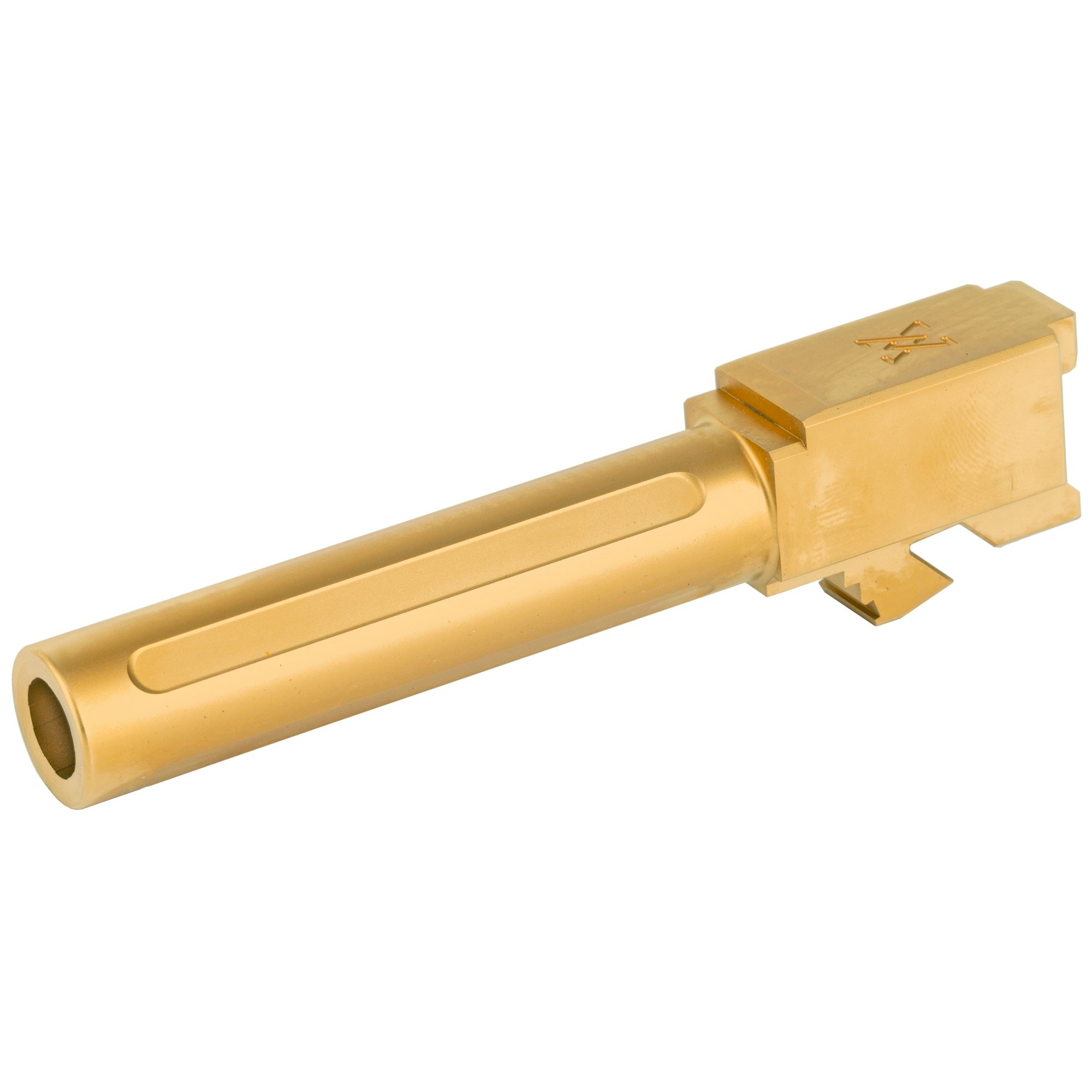 True Precision Barrel, 9mm, Gold Titanium Nitride, Fits Glock 19 - True Precision