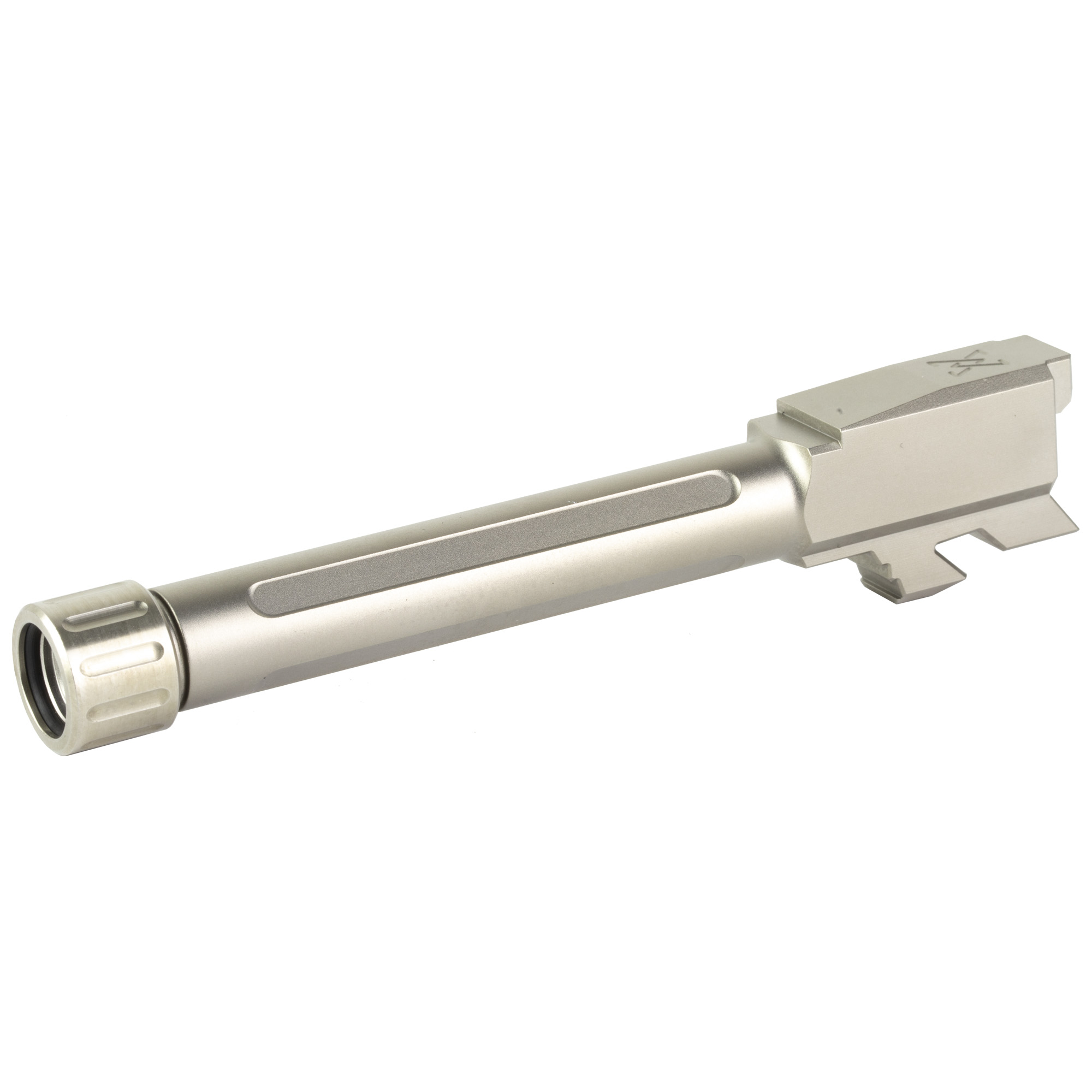 True Precision Barrel, 9mm, Silver, Thread Protector, Threaded, Glock 48 - True Precision