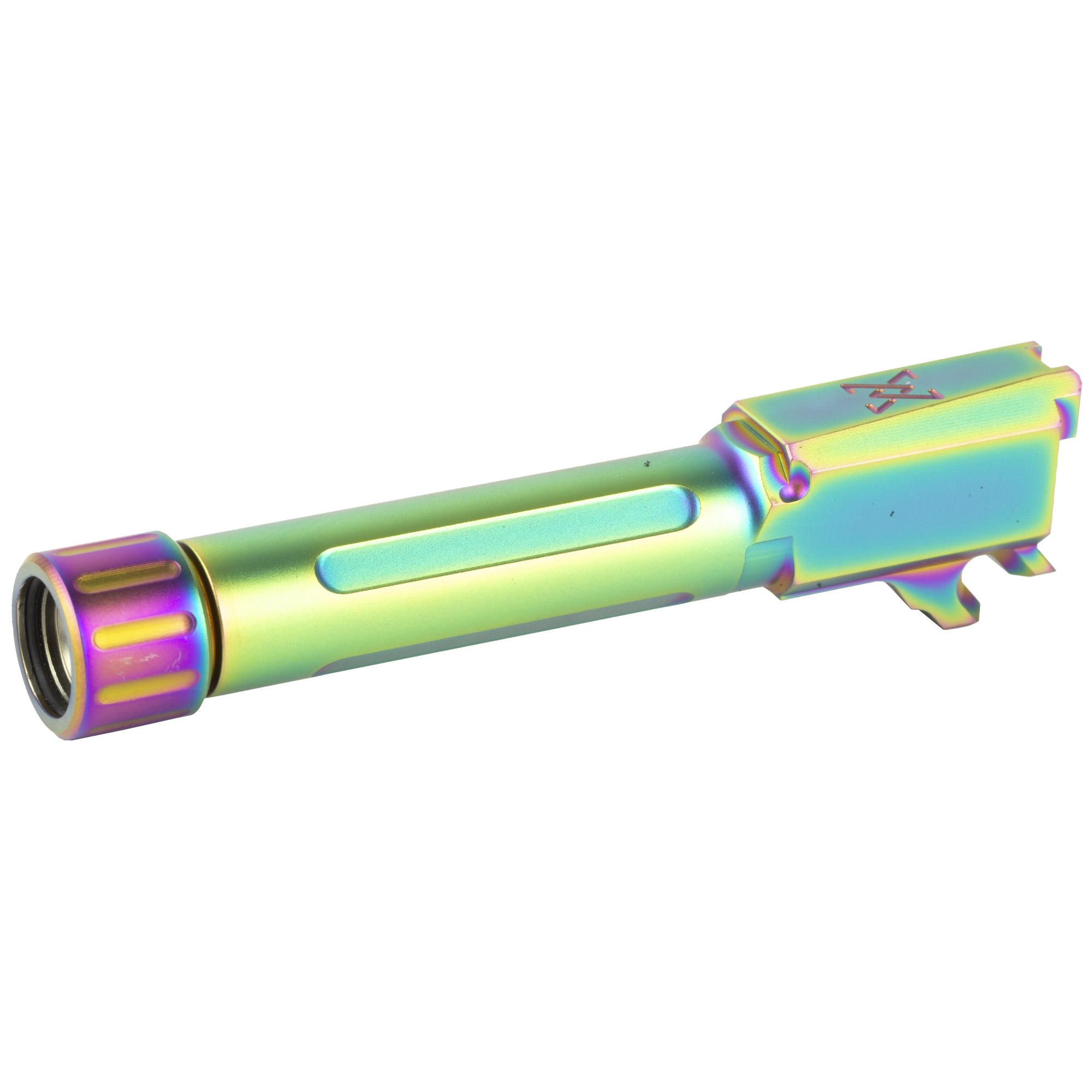 True Precision Barrel, 9mm, Rainbow, Thread Protector, Threaded, Sig P365 - True Precision