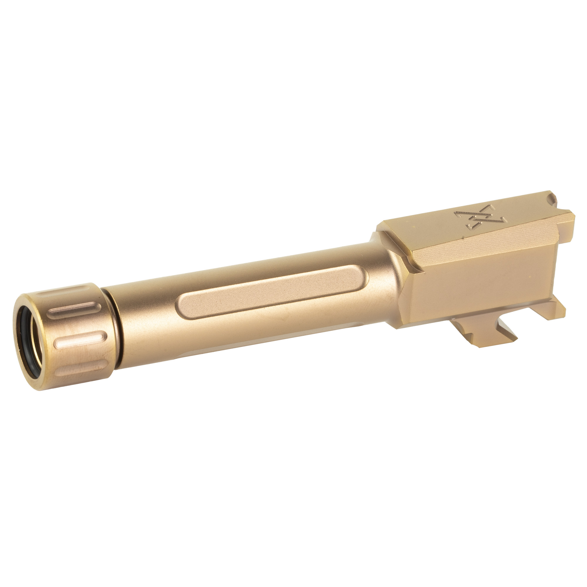 True Precision Threaded Barrel 9mm for Springfield Hellcat, Copper - TPSHCBXTC - True Precision