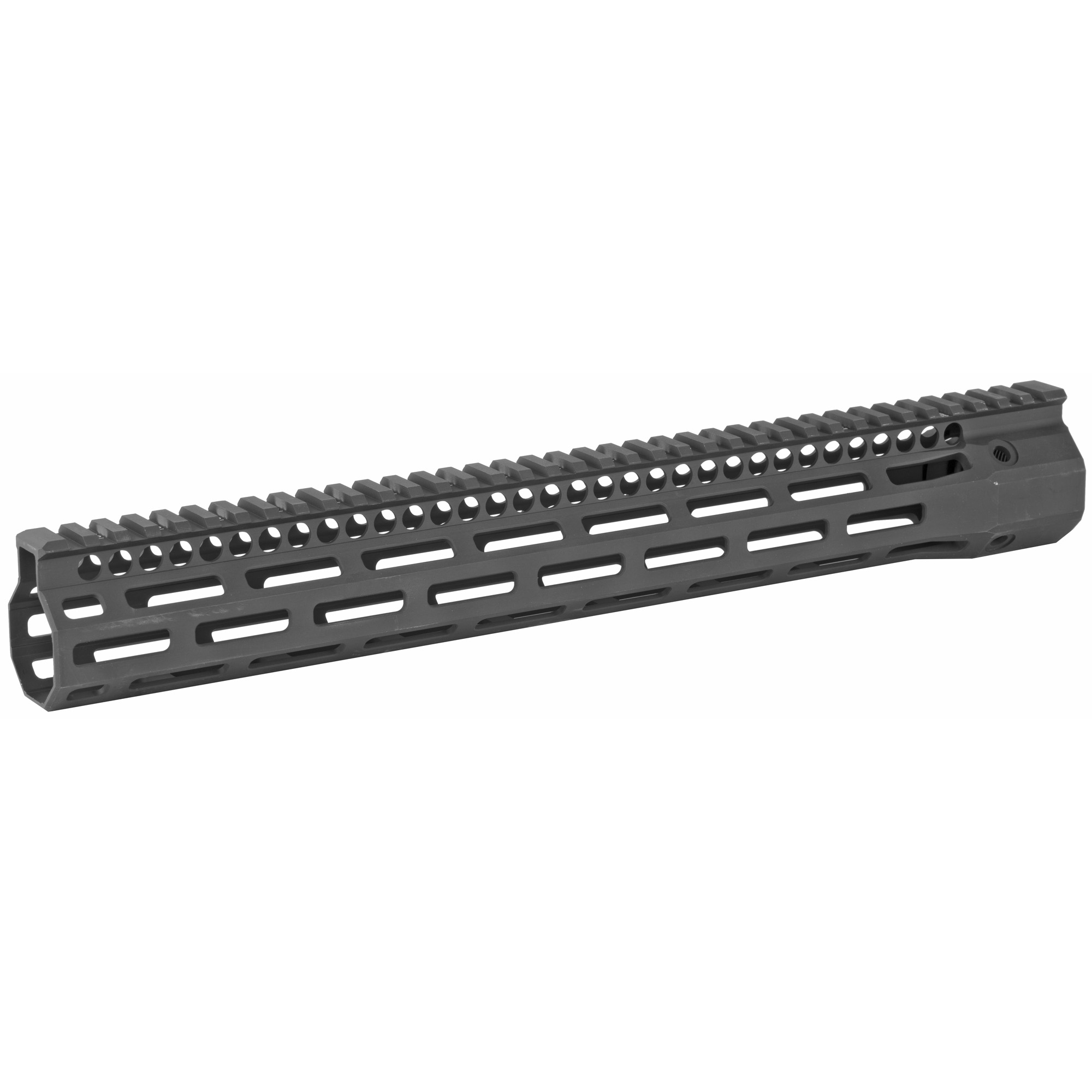 Troy Battle Rail, 15" High-Profile SOCC Rail, fits AR, 308 Win, M-LOK, Aluminum, Black - Troy Industries