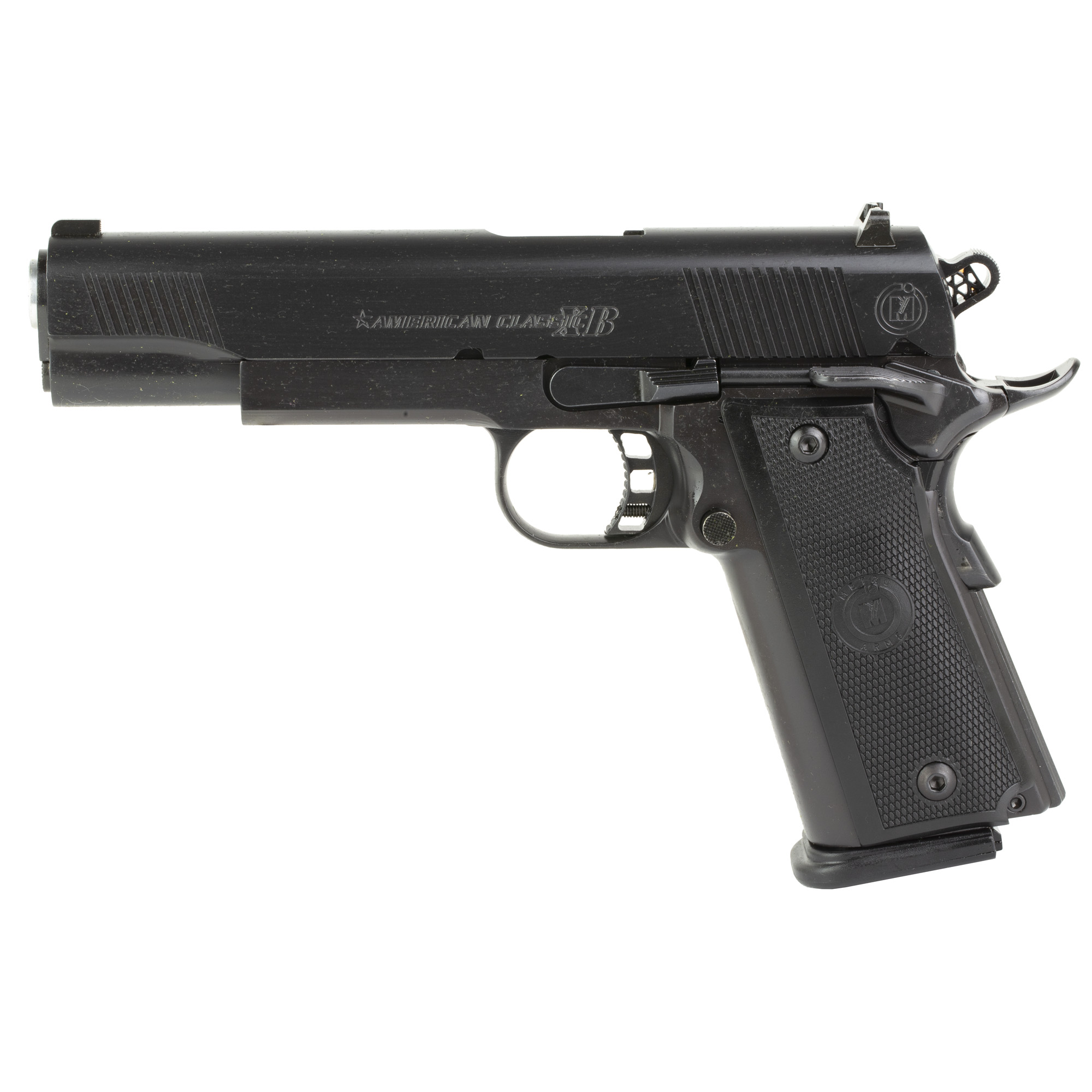 American Classic 9mm 1911 Pistol, 5" Barrel, 3 Dot Sights, Black - 85637 - American Classic