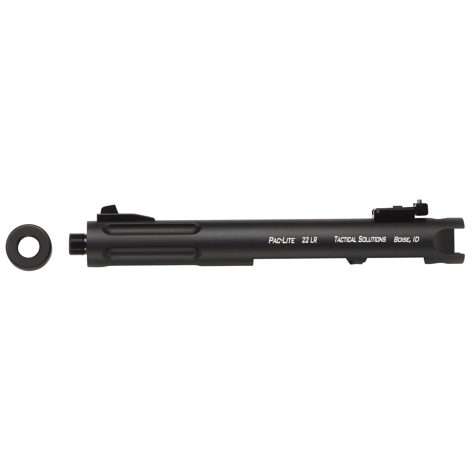 Tactical Solutions Pac-Lite .22LR Pistol, 4.5" Barrel, Black - PL4.5TERF02 - Tactical Solutions