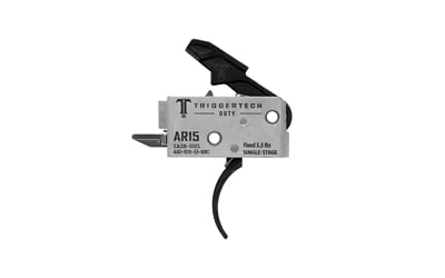 TriggerTech AR-15 Mil-Spec Curved Trigger, Single Stage, 5.5lb Pull - AH0SDB55NNC - Trigger Tech
