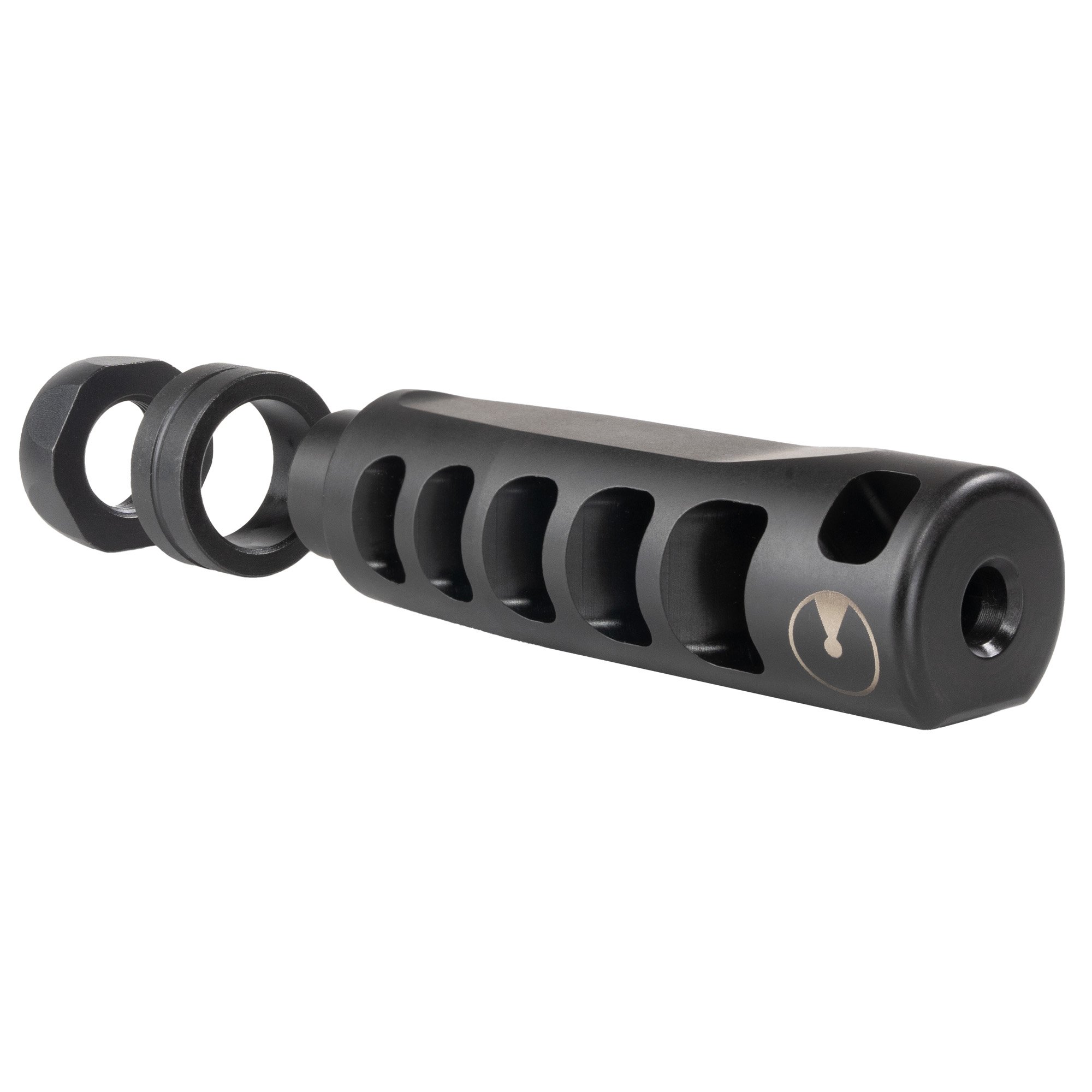 Ultradyne USA Apollo S, Compensator, 7.62mm, Black, 5/8X24 - Ultradyne